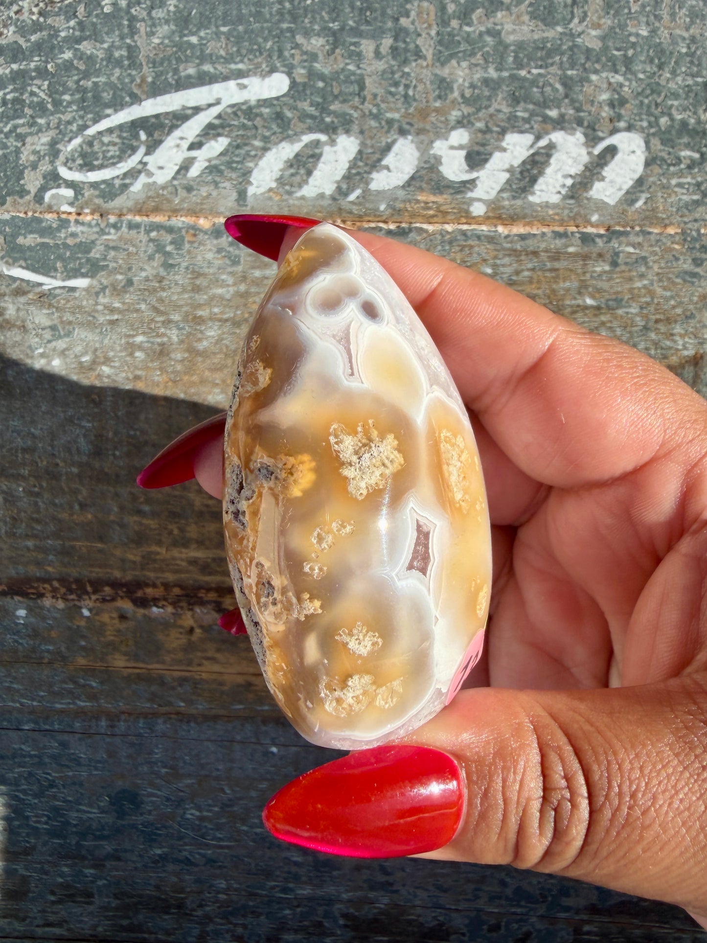 Gorgeous Indonesian Scenic Moss Agate Freeform | Opt 13