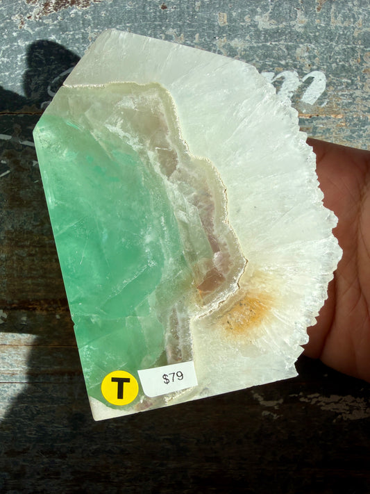 Fluorite Druzy Tower | Opt T