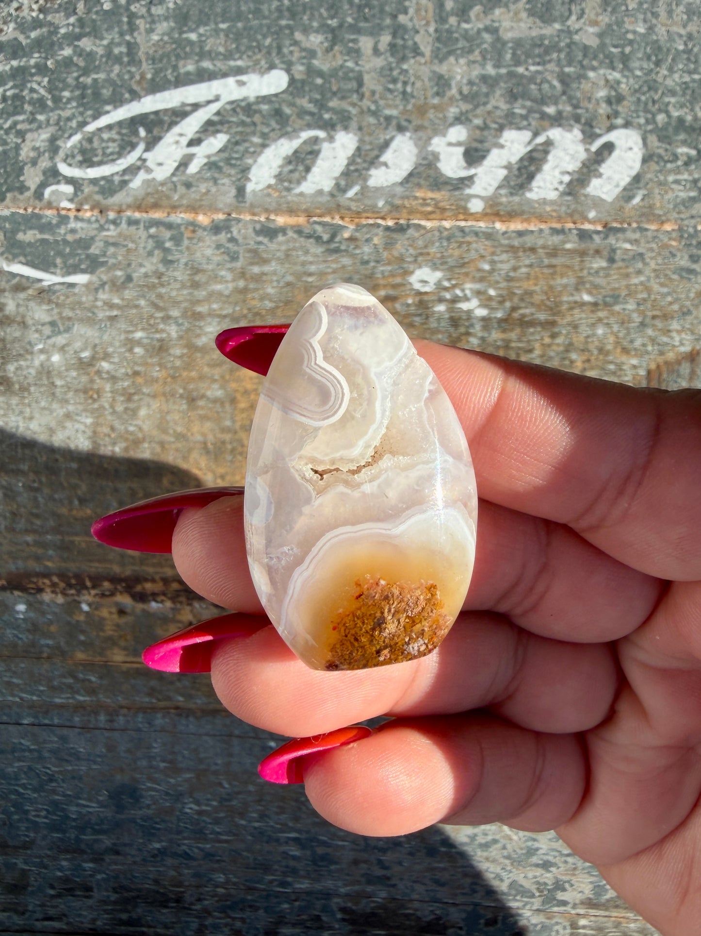 Gorgeous Indonesian Scenic Moss Agate Freeform | Opt 20