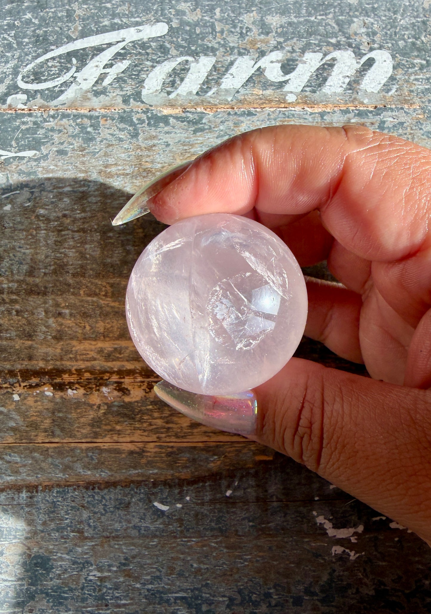 Gorgeous Rose Quartz Sphere | Opt U