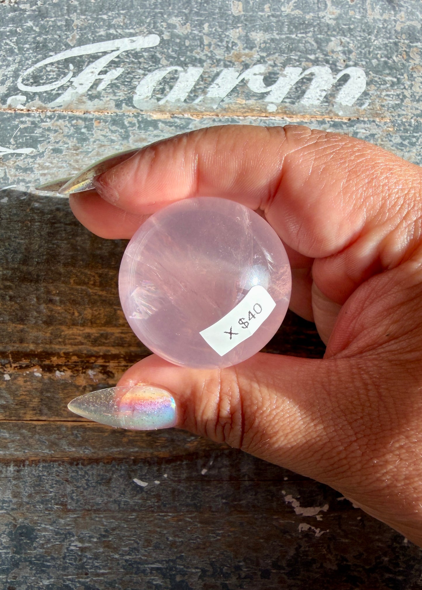 Gorgeous Rose Quartz Sphere | Opt X