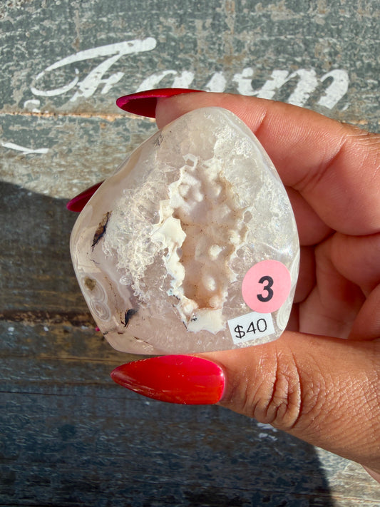 Gorgeous Indonesian Scenic Moss Agate Freeform | Opt 3