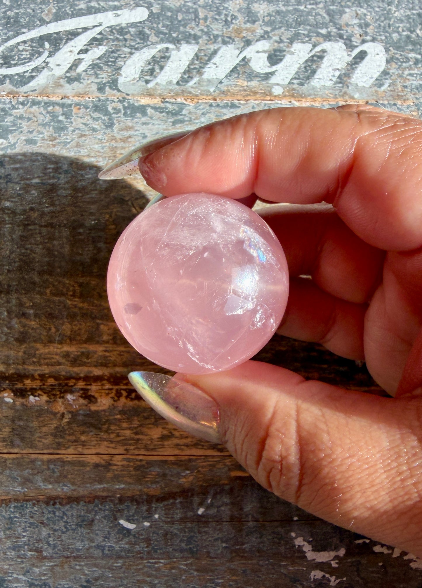 Gorgeous Rose Quartz Sphere | Opt W