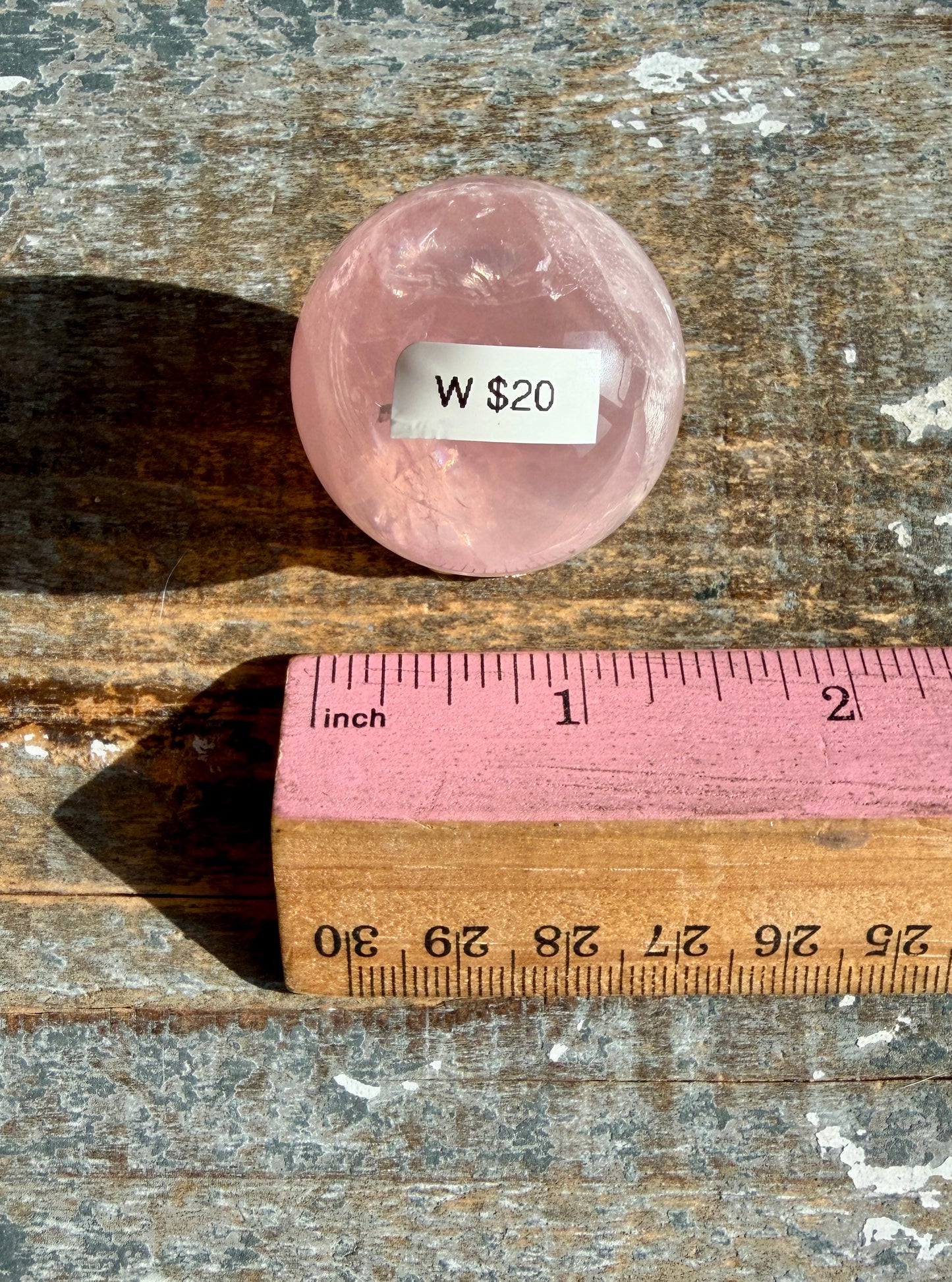 Gorgeous Rose Quartz Sphere | Opt W