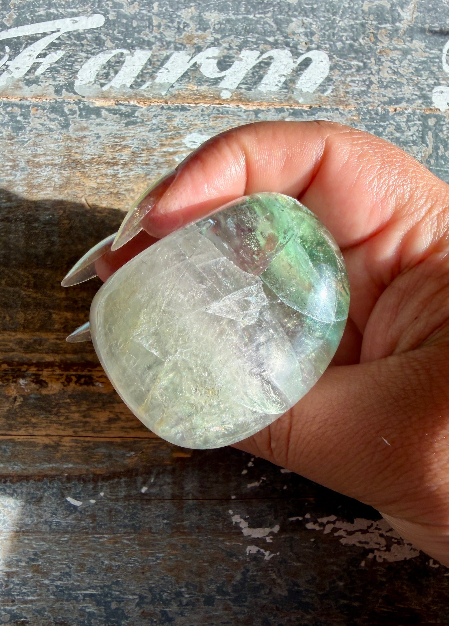 Gorgeous Rainbow Fluorite Freeform | Opt M