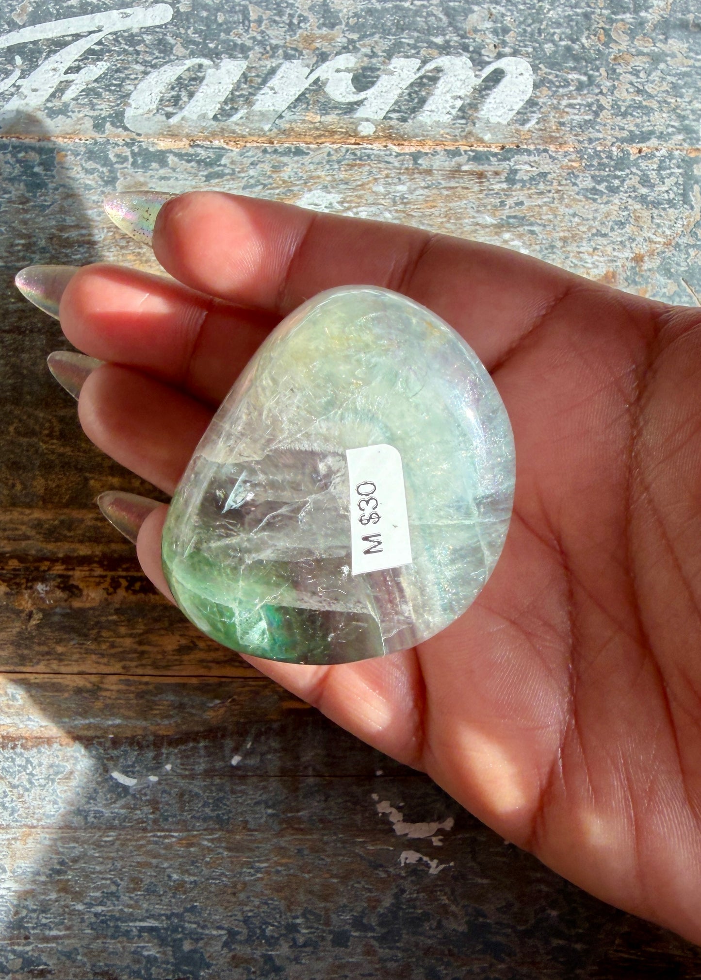 Gorgeous Rainbow Fluorite Freeform | Opt M