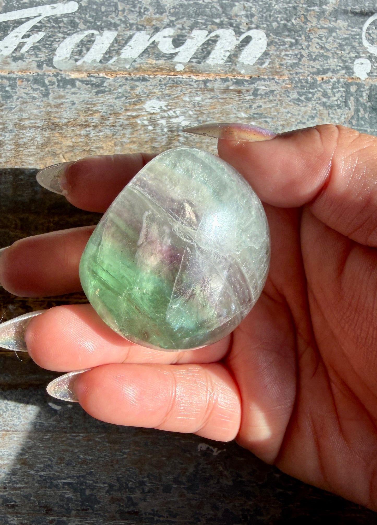 Gorgeous Rainbow Fluorite Freeform | Opt M