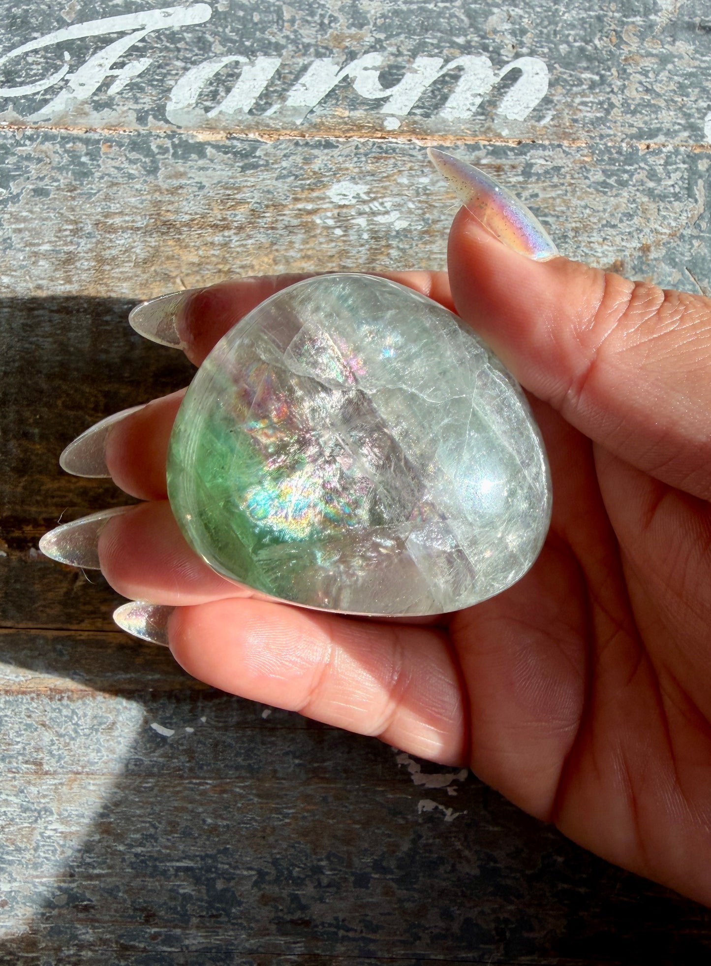 Gorgeous Rainbow Fluorite Freeform | Opt M