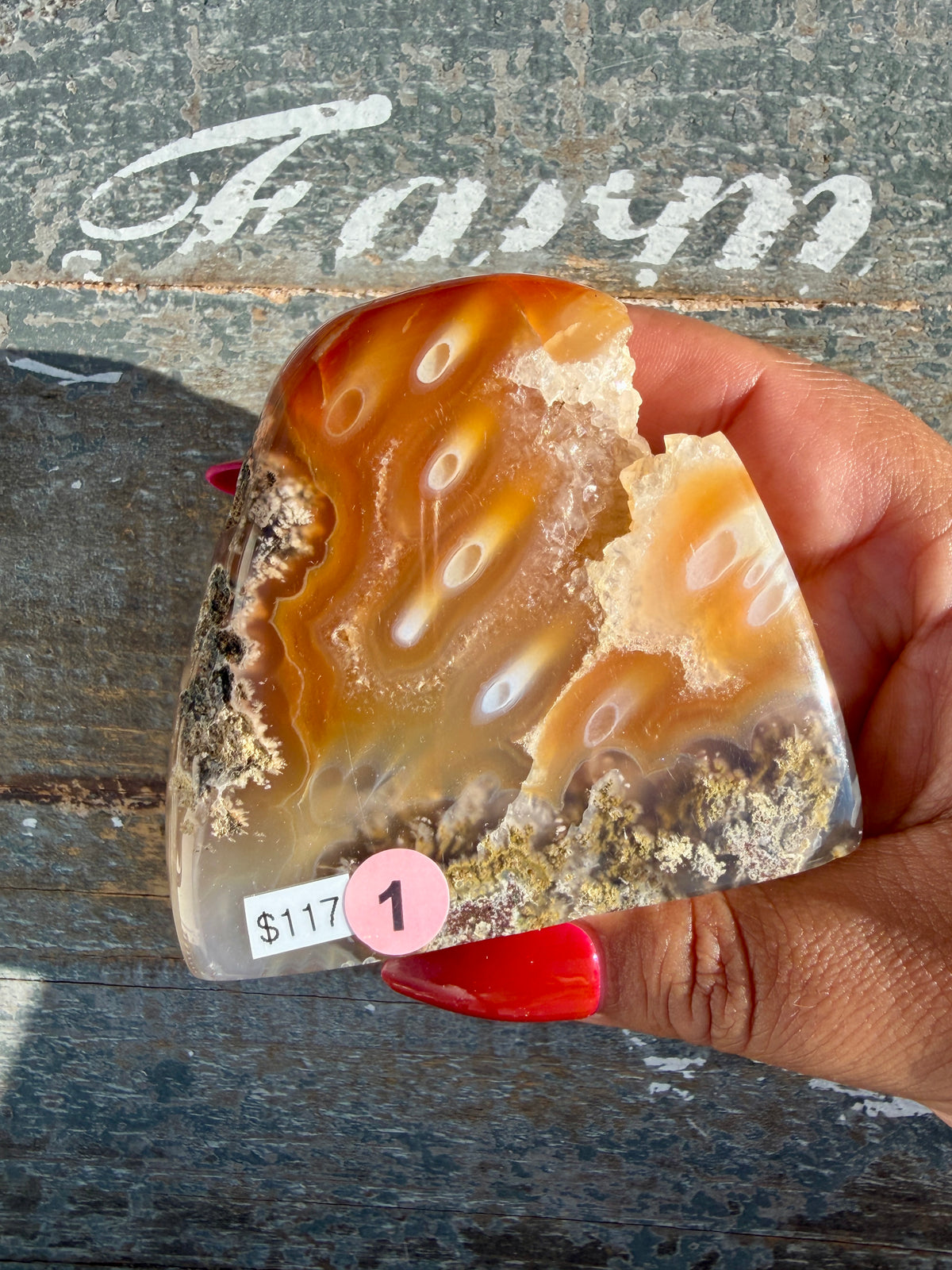 Gorgeous Indonesian Scenic Moss Agate Freeform | Opt 1