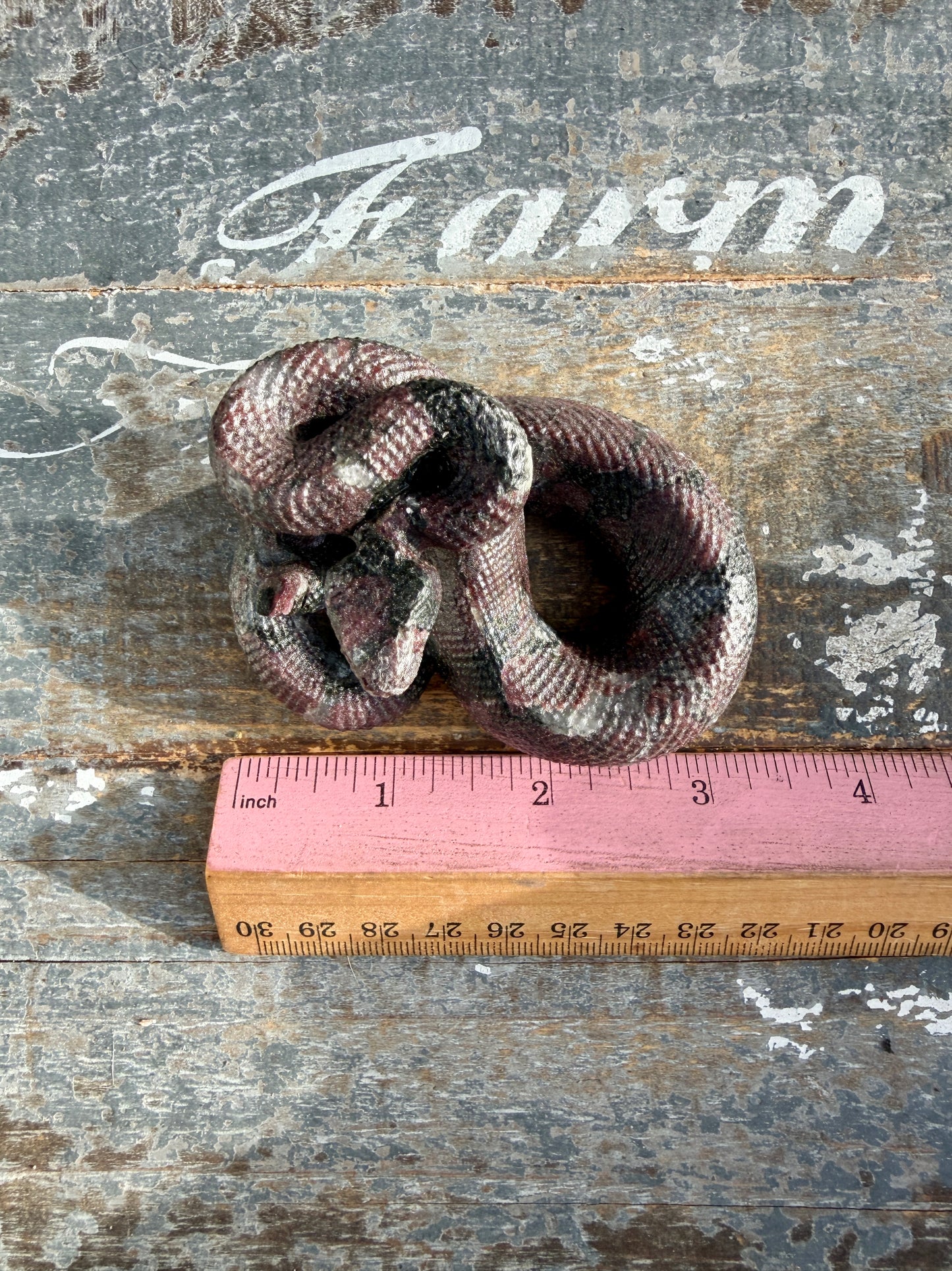 Gorgeous Garnet in Astrophyllite Snake | Opt S