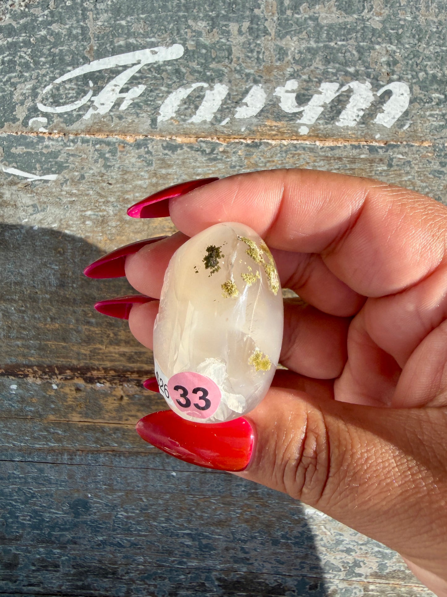 Gorgeous Indonesian Scenic Moss Agate Freeform | Opt 33