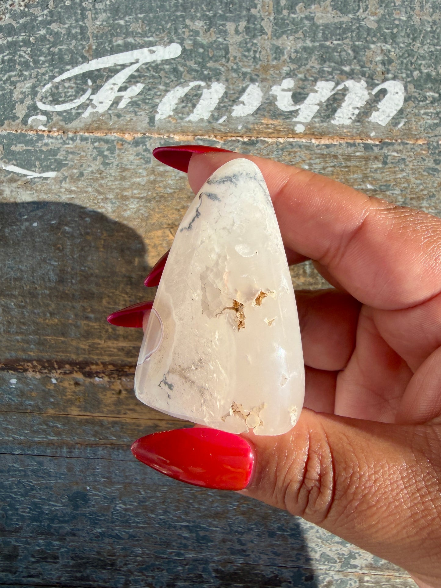 Gorgeous Indonesian Scenic Moss Agate Freeform | Opt 5
