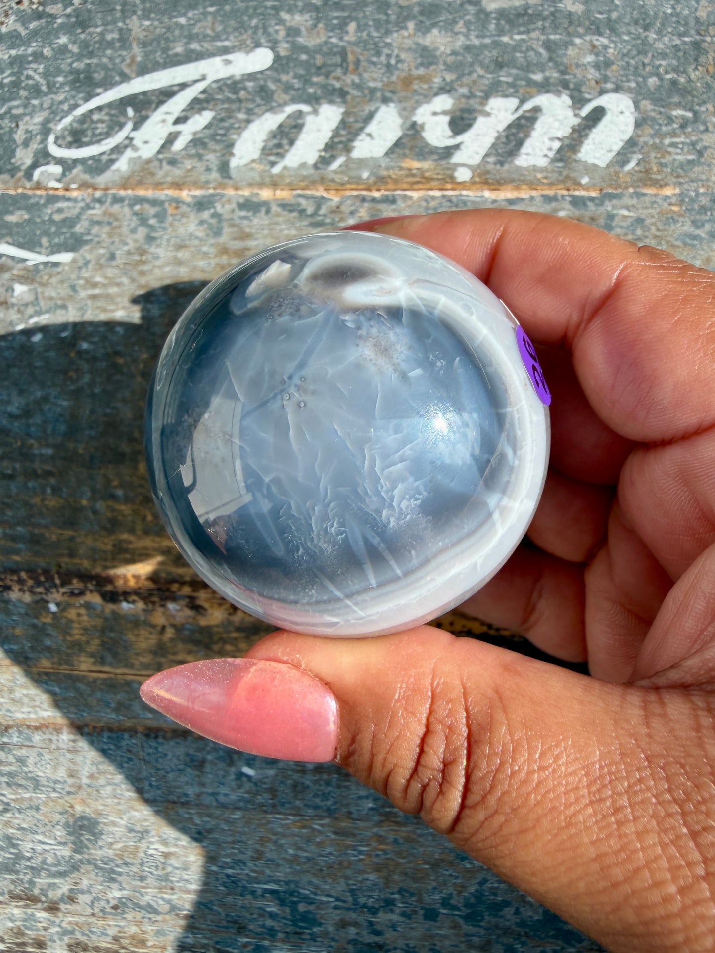 Gorgeous Carnelian/Orca Agate Sphere | Opt 26