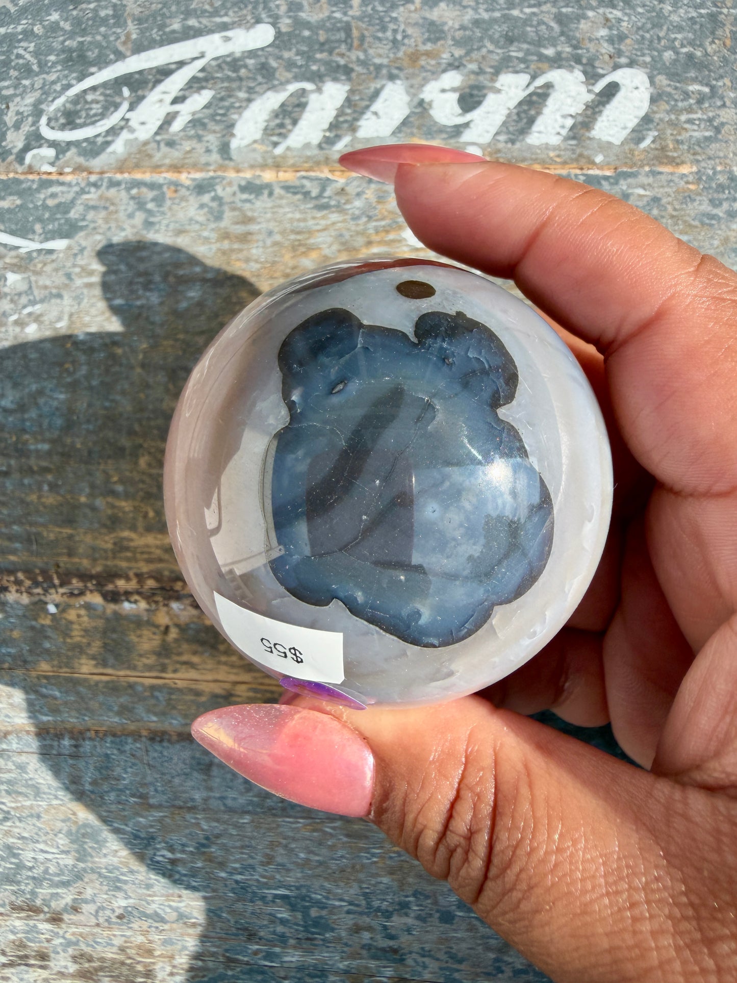 Gorgeous Carnelian/Orca Agate Sphere | Opt 24