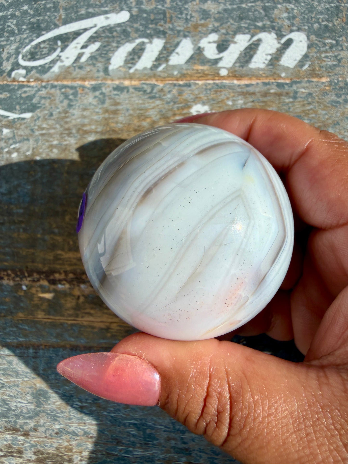 Gorgeous Carnelian/Orca Agate Sphere | Opt 24