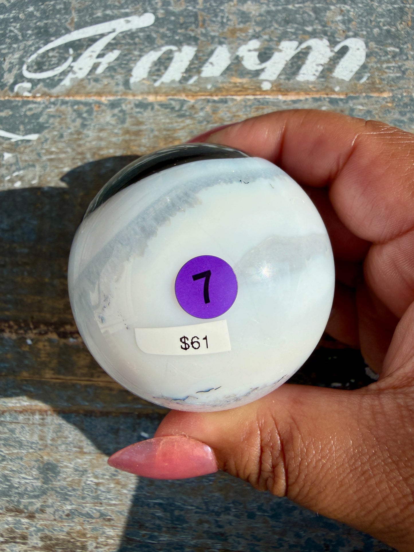 Gorgeous Carnelian/Orca Agate Sphere | Opt 7