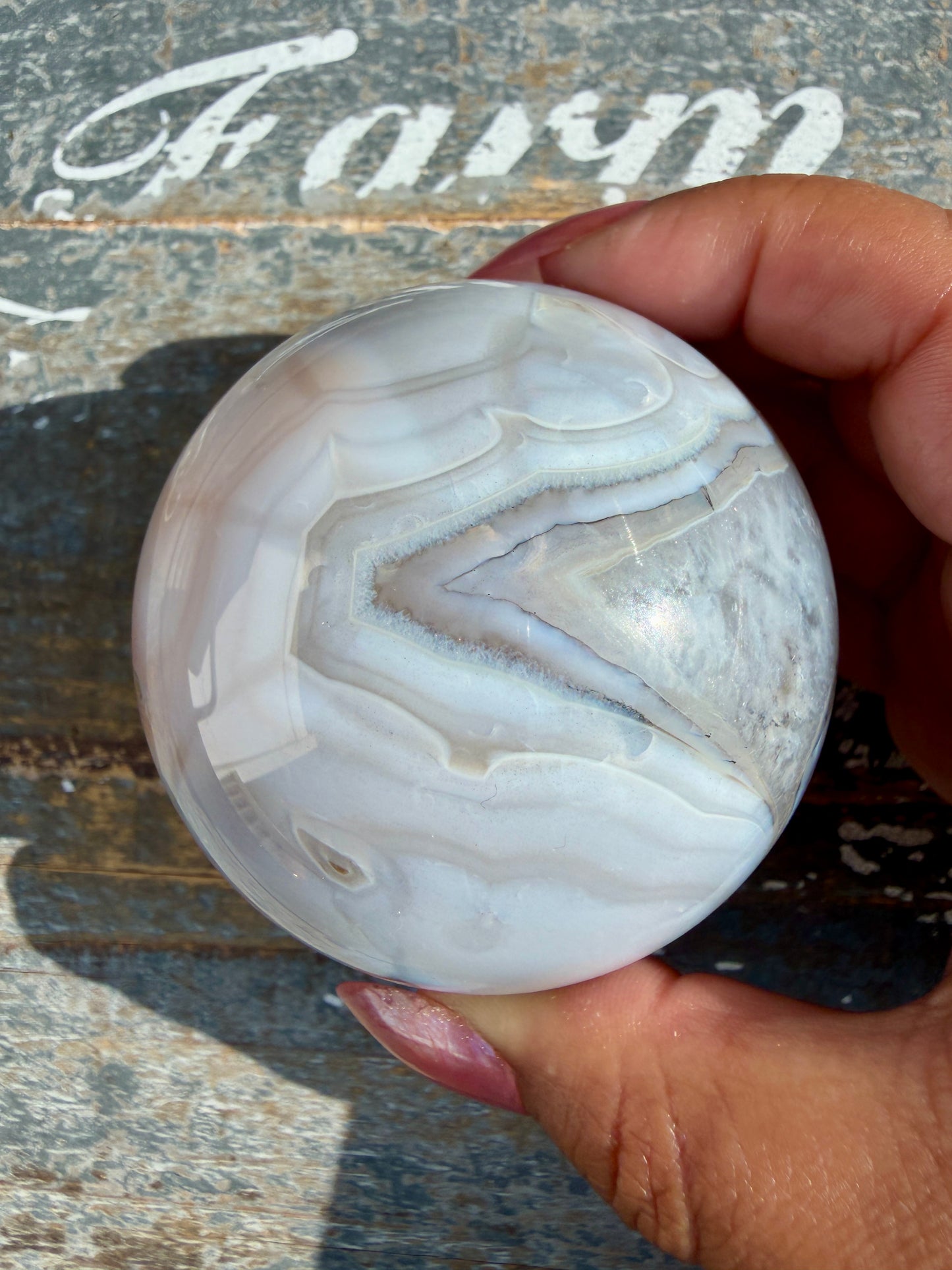 Gorgeous Carnelian/Orca Agate Sphere | Opt 32