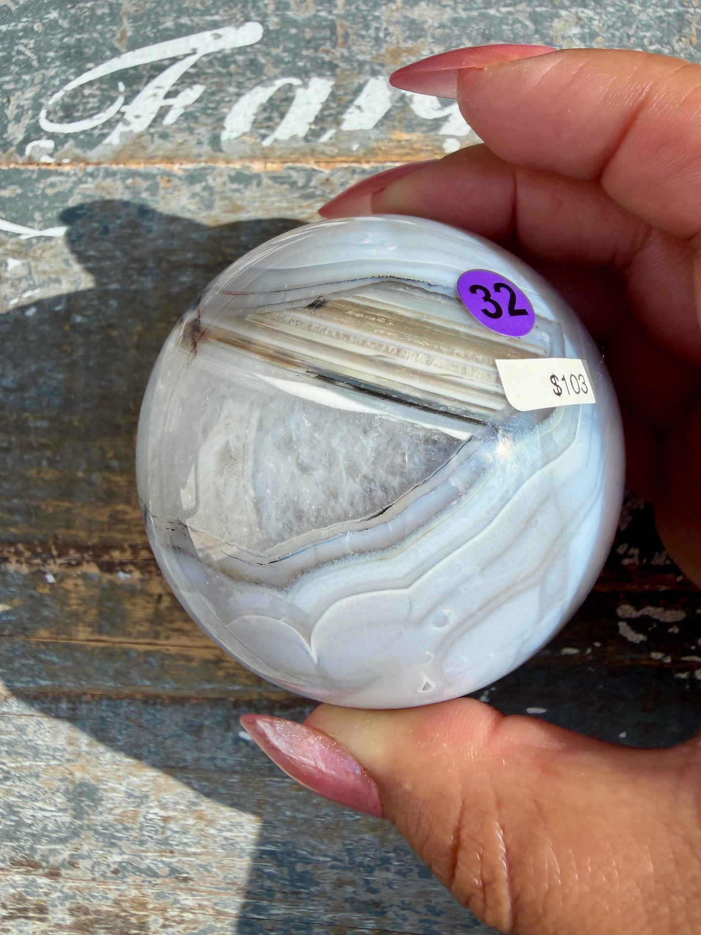 Gorgeous Carnelian/Orca Agate Sphere | Opt 32