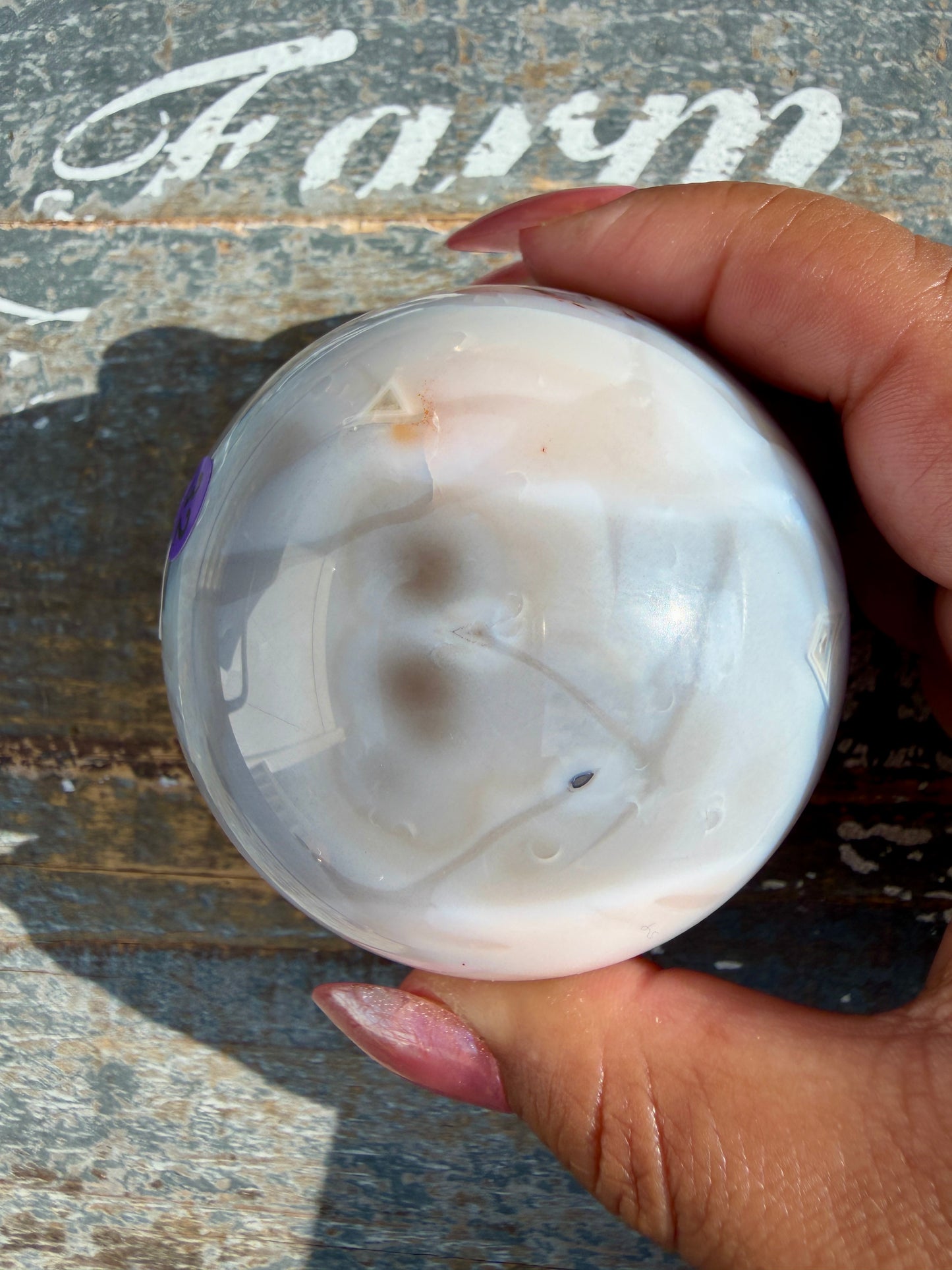 Gorgeous Carnelian/Orca Agate Sphere | Opt 32