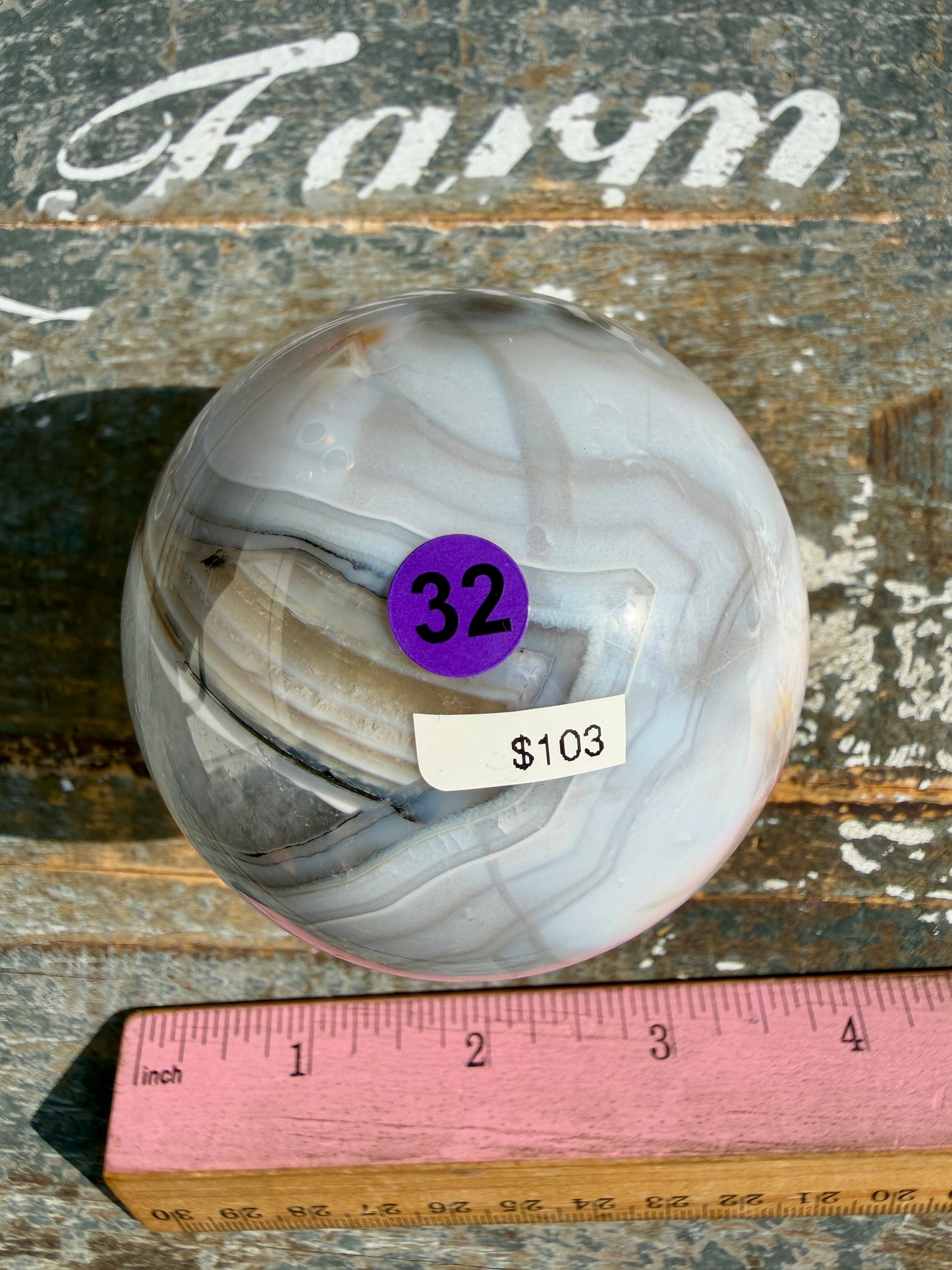 Gorgeous Carnelian/Orca Agate Sphere | Opt 32