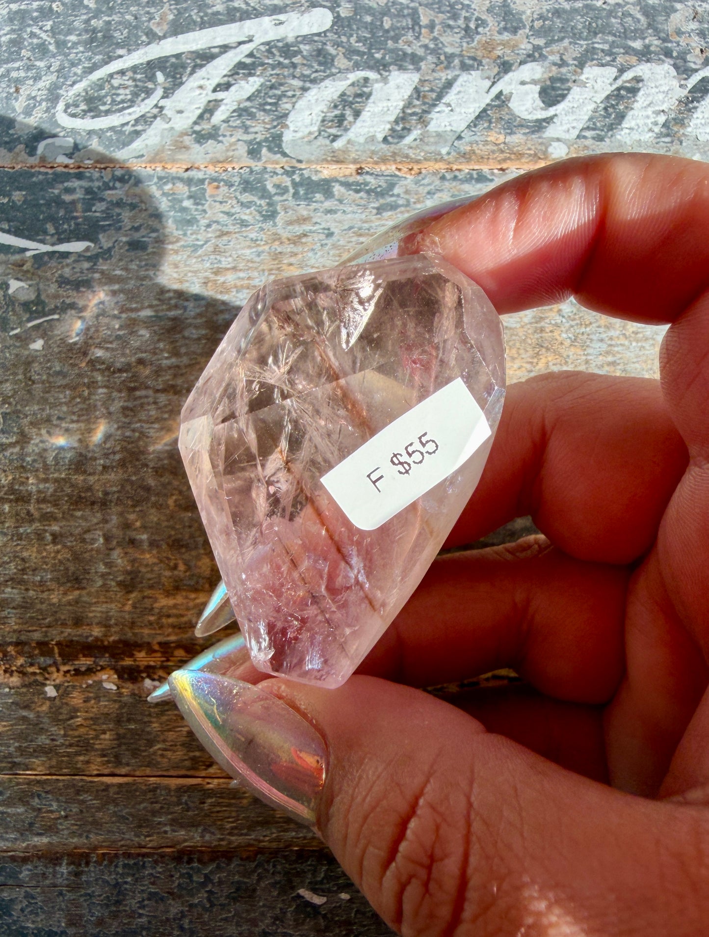 Gorgeous Powellite In Amethyst Freeform from Bahia Brazil | Opt F