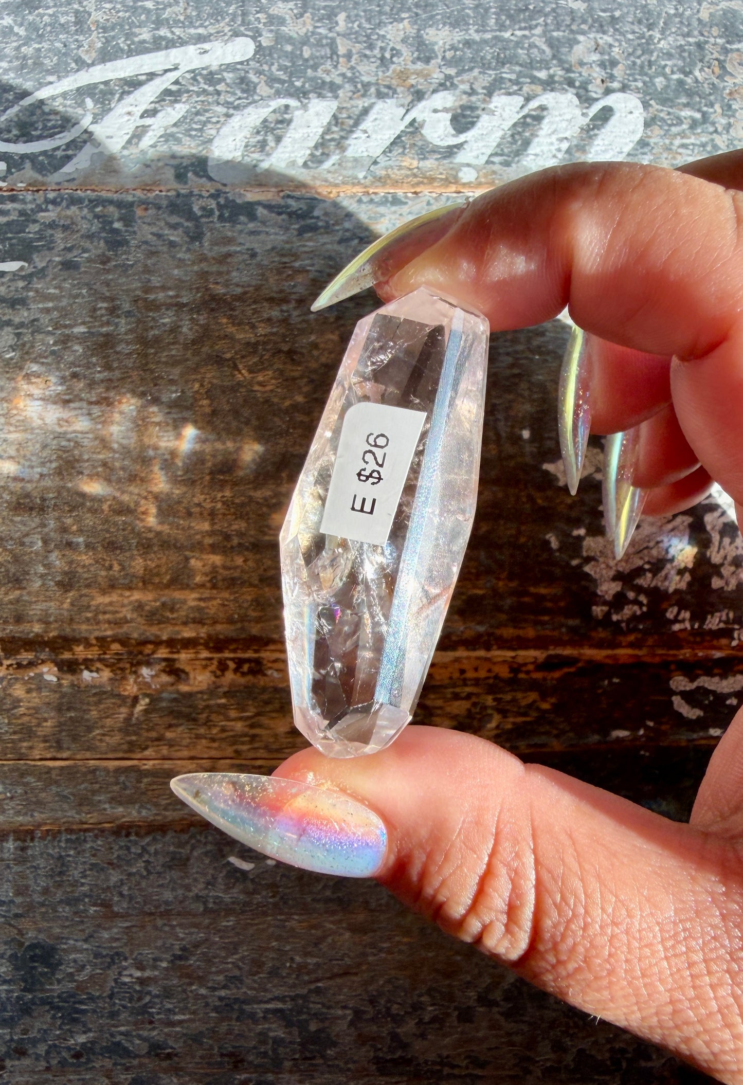 Gorgeous Powellite In Amethyst Freeform from Bahia Brazil | Opt E