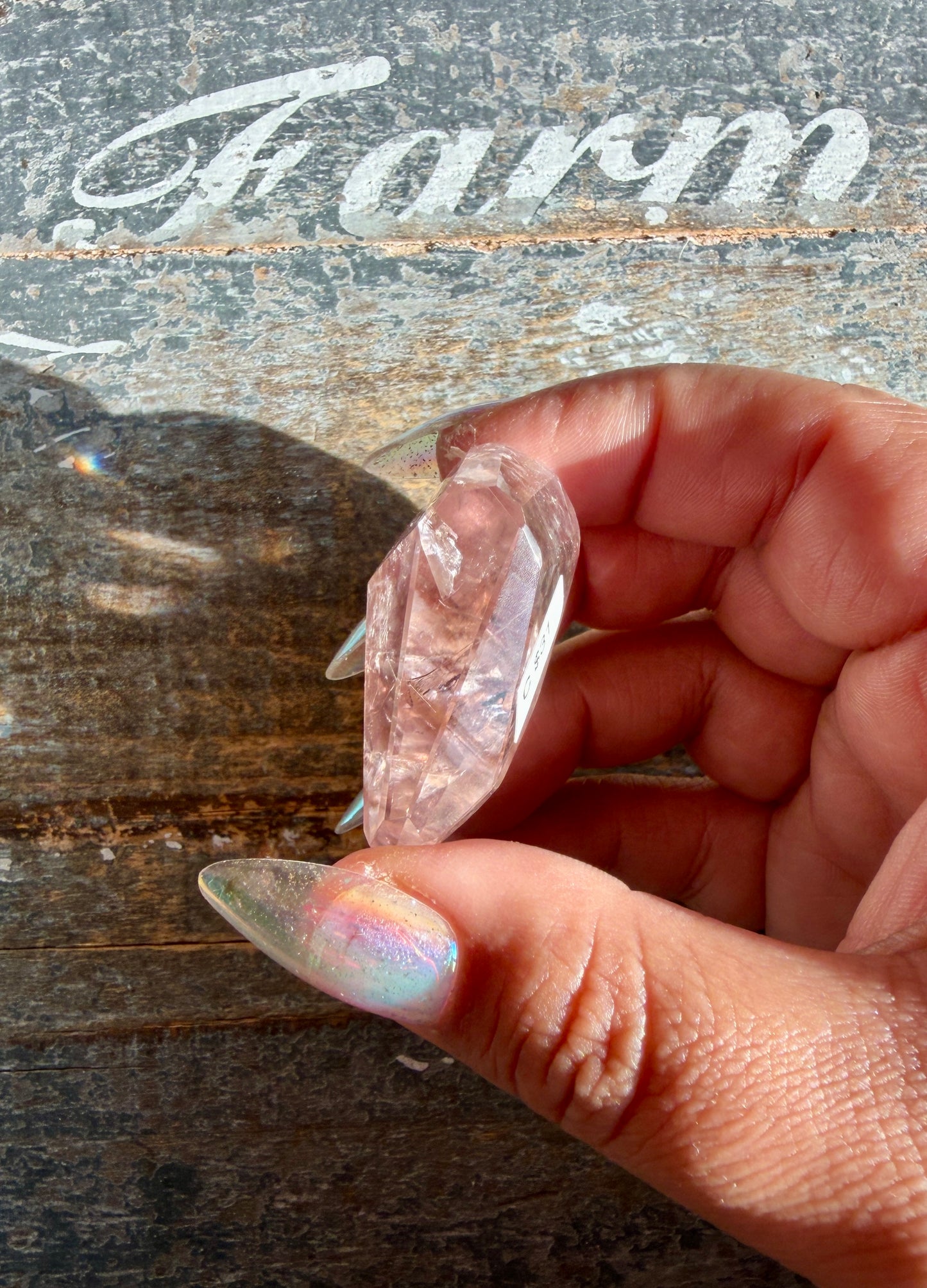 Gorgeous Powellite In Amethyst Freeform from Bahia Brazil | Opt C