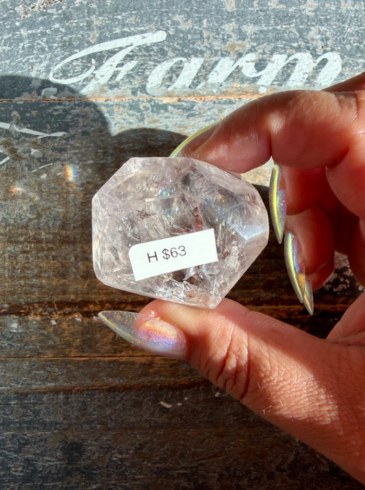 Gorgeous Powellite In Amethyst Freeform from Bahia Brazil | Opt H