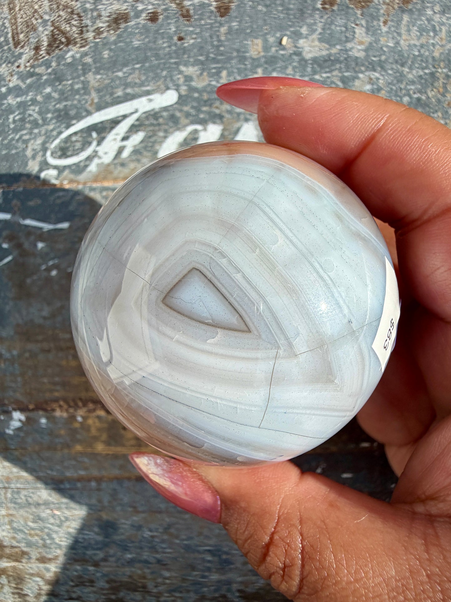 Gorgeous Carnelian/Orca Agate Sphere | Opt 25