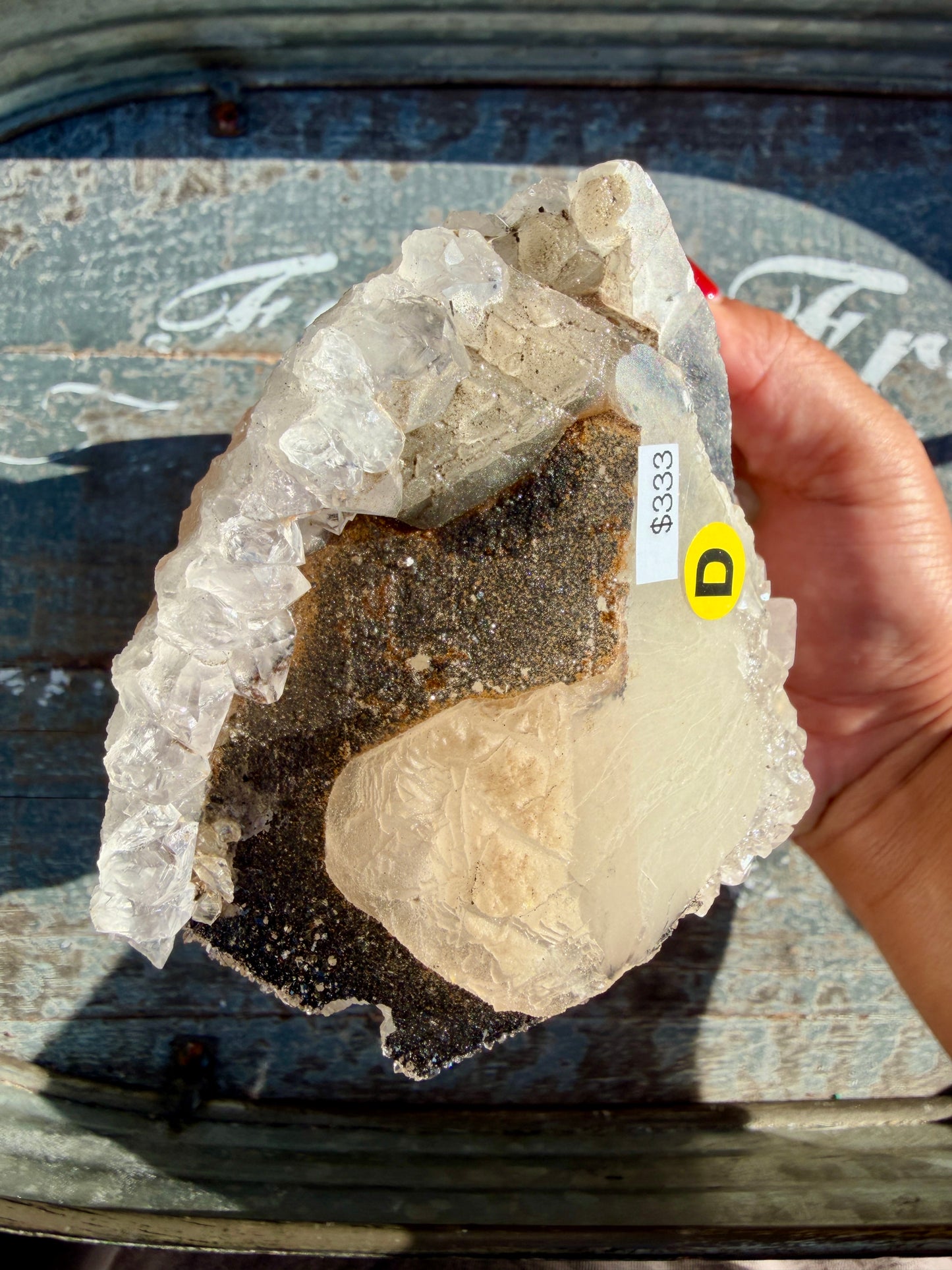 Gorgeous Uruguayan Amethyst + Calcite | Opt D