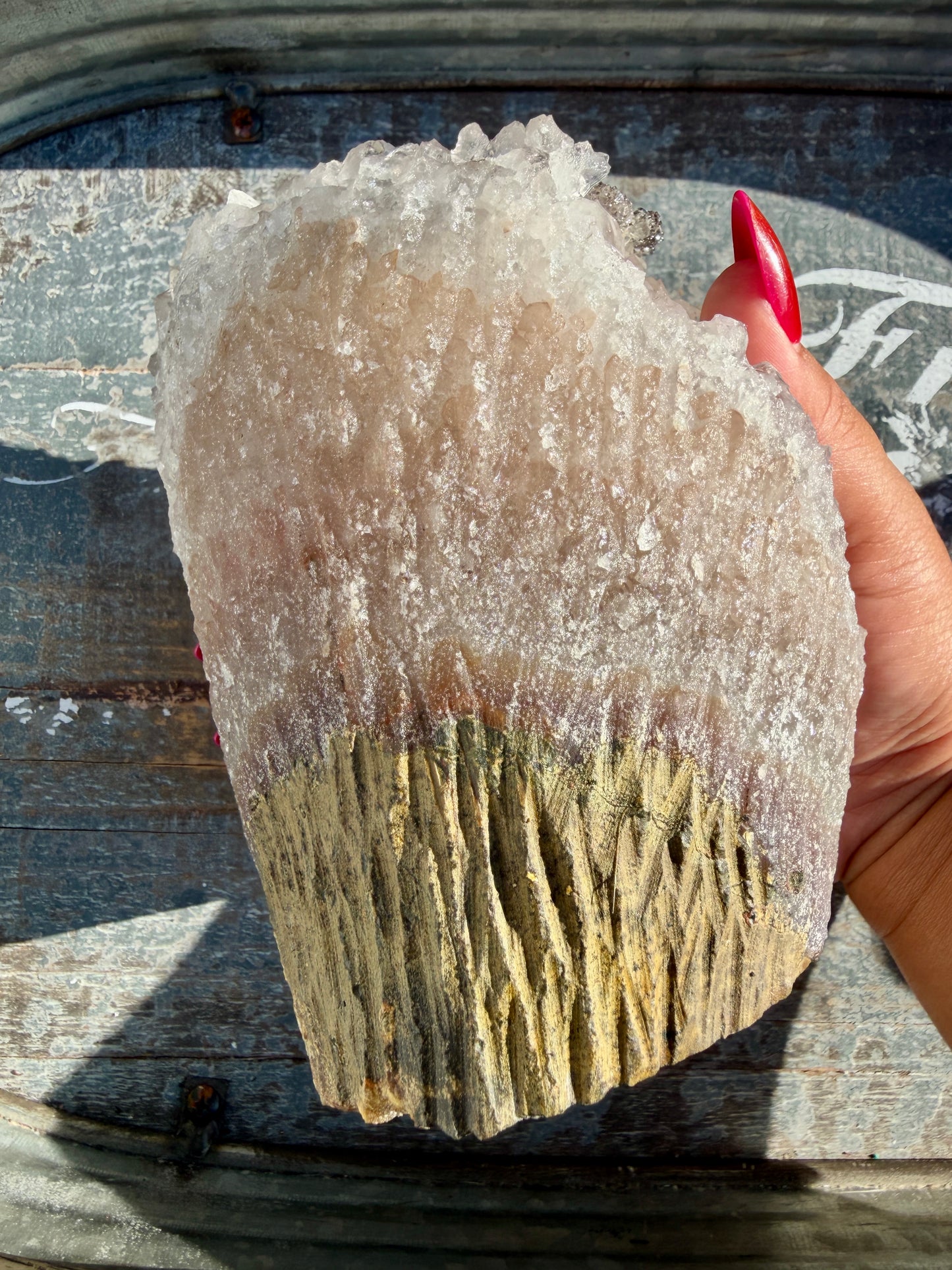 Gorgeous Uruguayan Amethyst + Calcite | Opt D