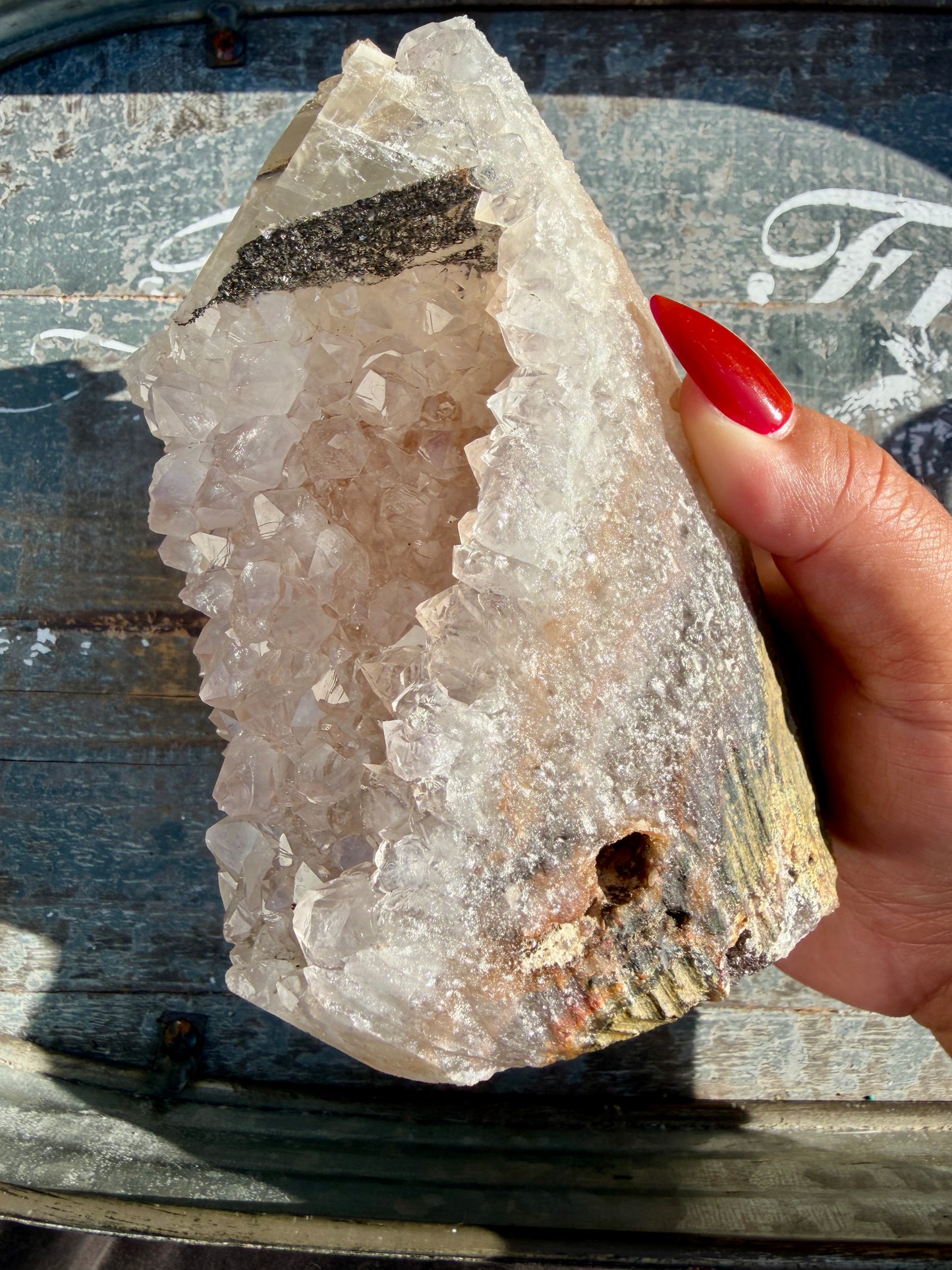 Gorgeous Uruguayan Amethyst + Calcite | Opt D