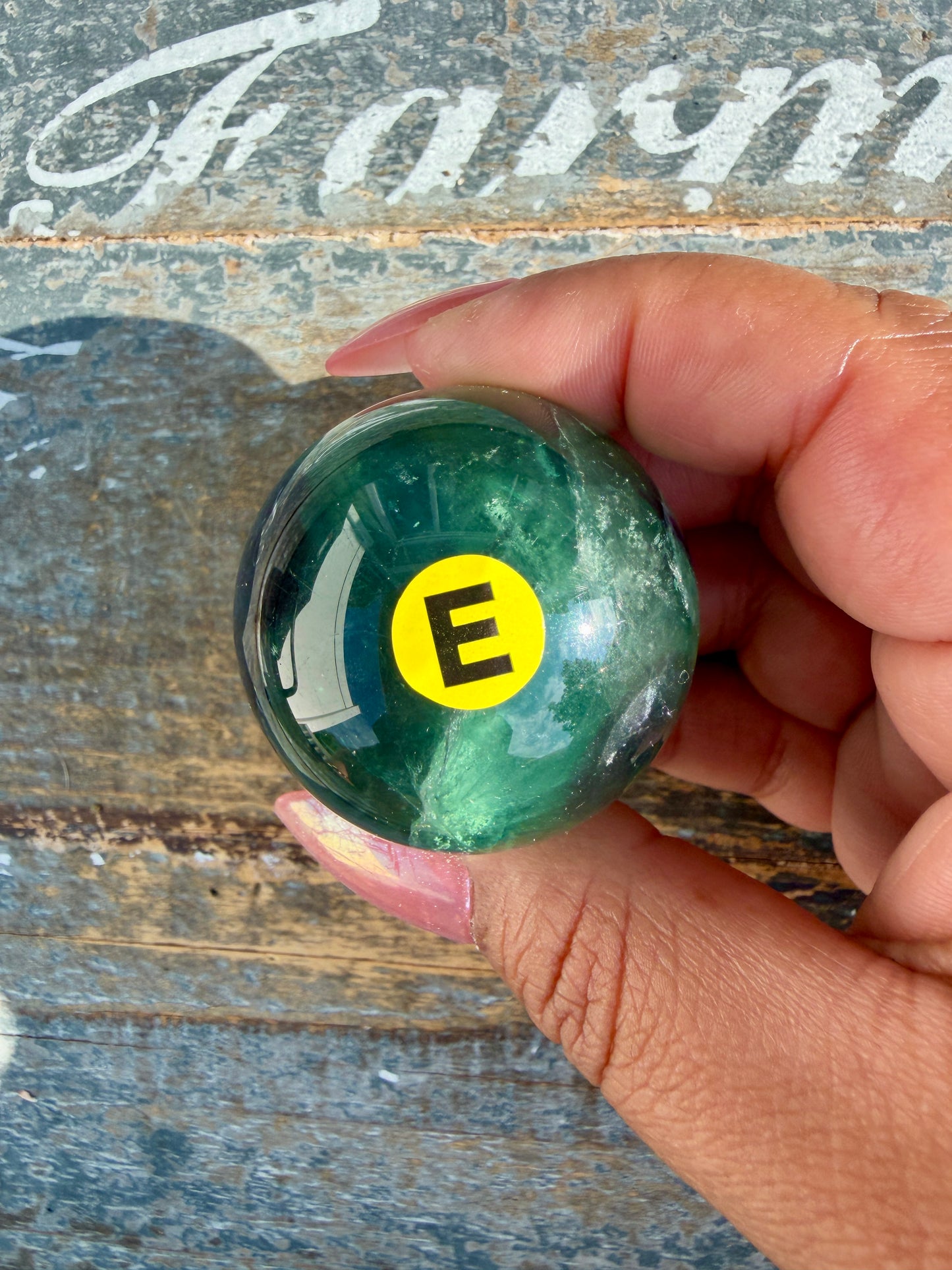 Gorgeous Rainbow Fluorite Small Sphere | Opt E