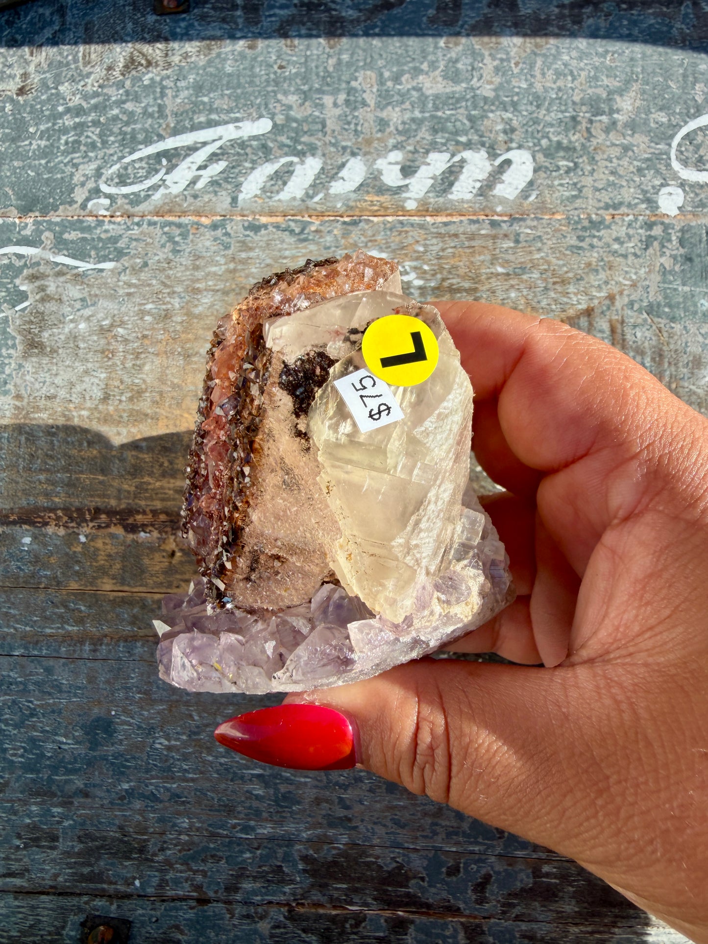 Gorgeous Uruguayan Amethyst + Calcite | Opt L (VIDEO IN LISTING)