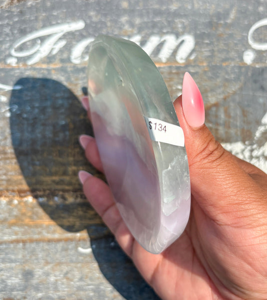 Gorgeous Yttrium Fluorite Round Bowl | Opt A