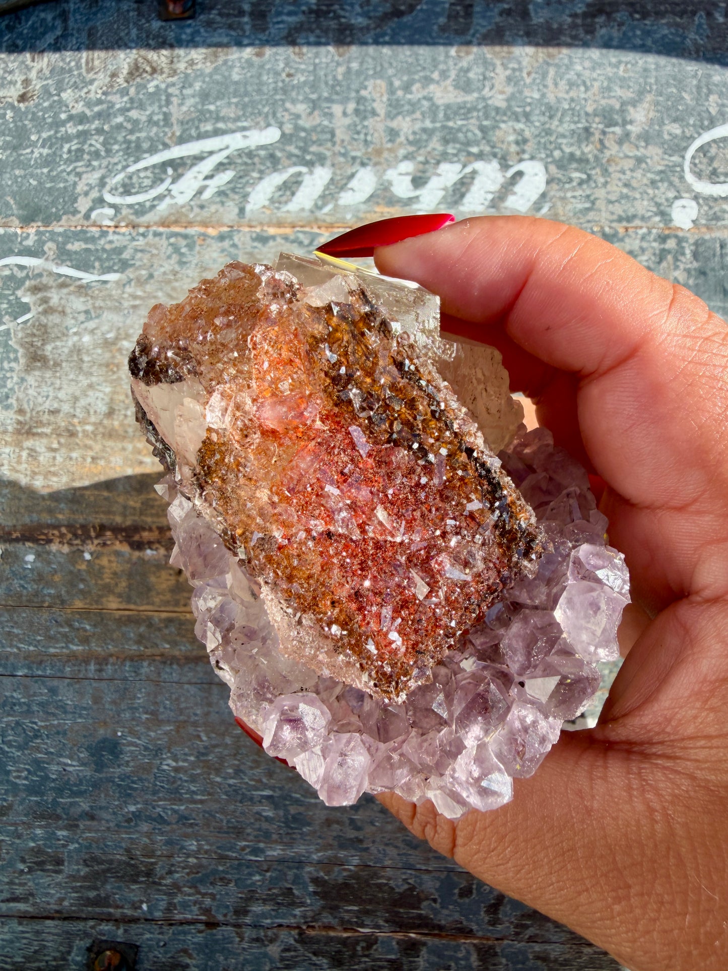 Gorgeous Uruguayan Amethyst + Calcite | Opt L (VIDEO IN LISTING)