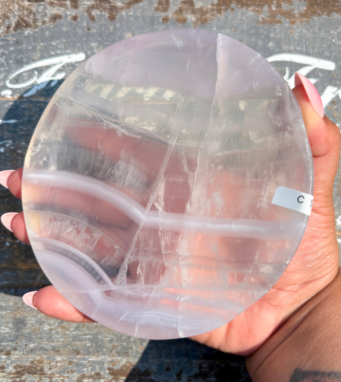 Gorgeous Yttrium Fluorite Round Bowl | Opt C