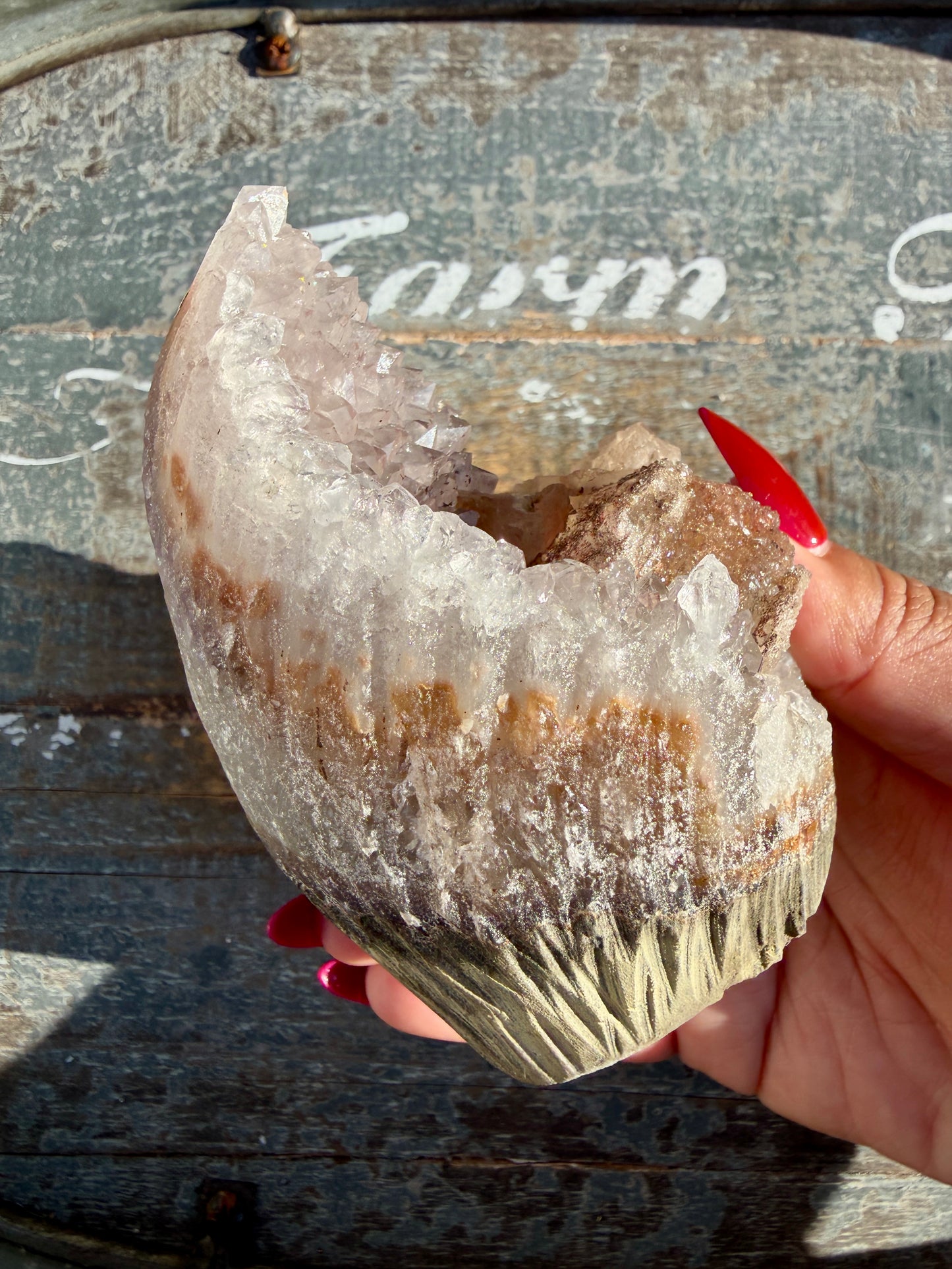 Gorgeous Uruguayan Amethyst + Calcite | Opt E (VIDEO IN LISTING)