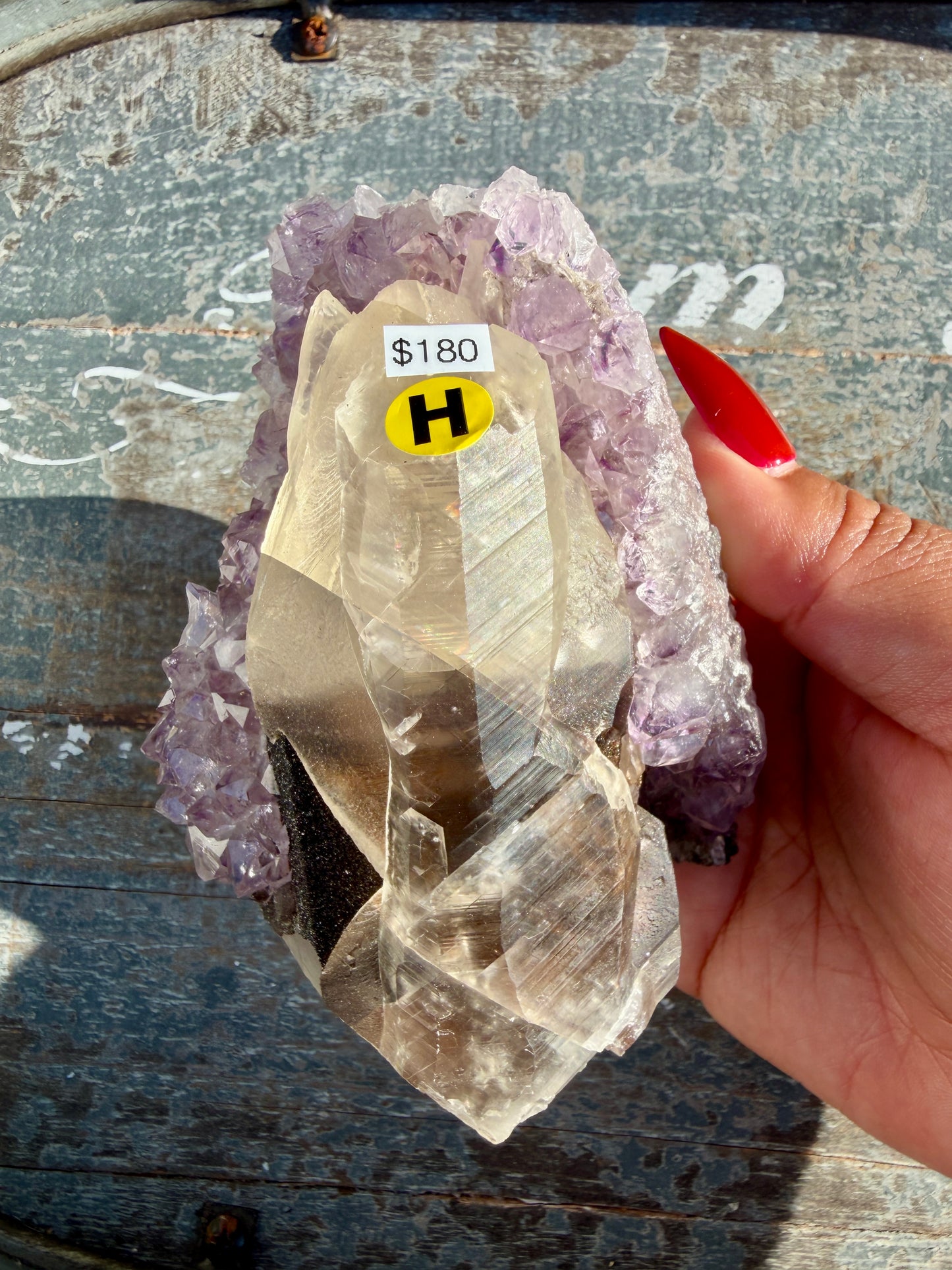 Gorgeous Uruguayan Amethyst + Calcite | Opt H (VIDEO IN LISTING)