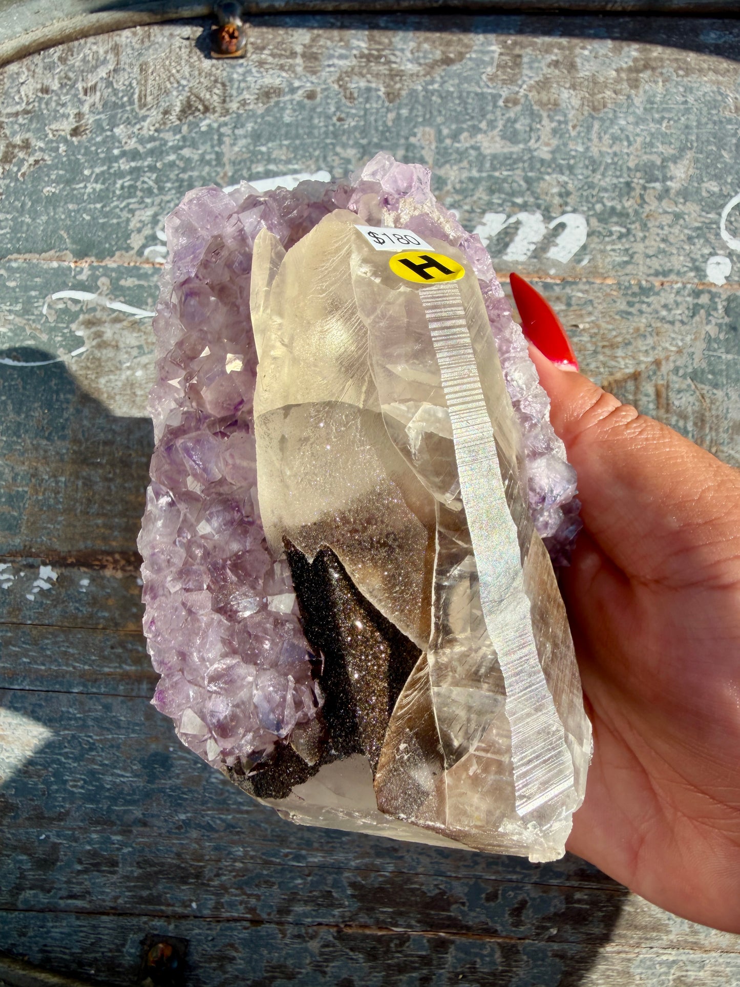 Gorgeous Uruguayan Amethyst + Calcite | Opt H (VIDEO IN LISTING)