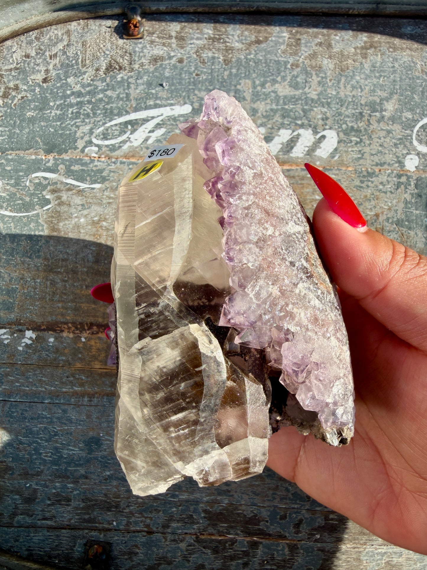 Gorgeous Uruguayan Amethyst + Calcite | Opt H (VIDEO IN LISTING)