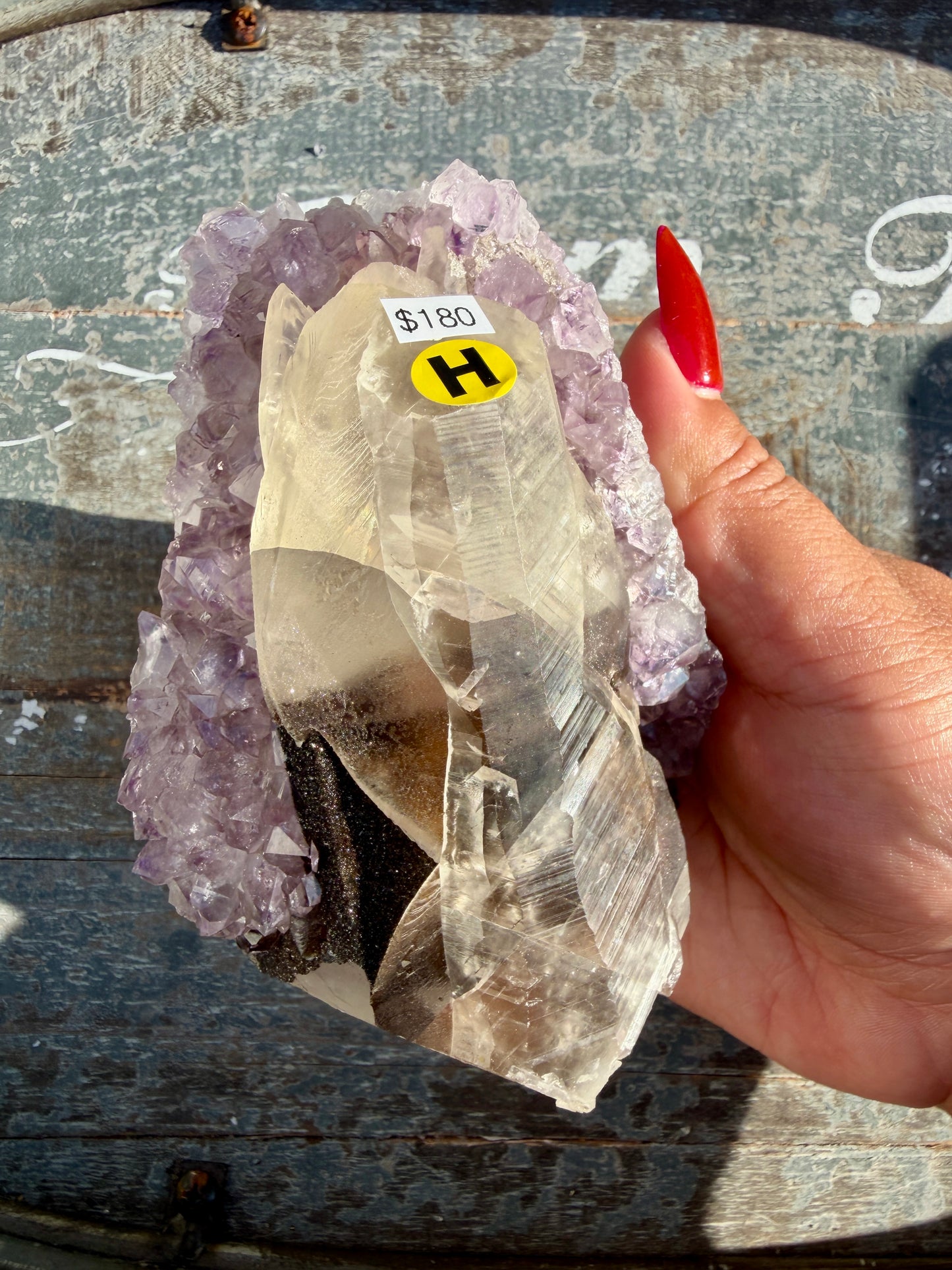 Gorgeous Uruguayan Amethyst + Calcite | Opt H (VIDEO IN LISTING)