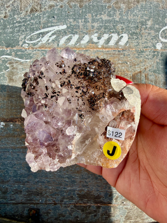Gorgeous Uruguayan Amethyst + Calcite | Opt J (VIDEO IN LISTING)
