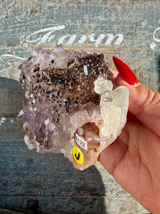Gorgeous Uruguayan Amethyst + Calcite | Opt J (VIDEO IN LISTING)