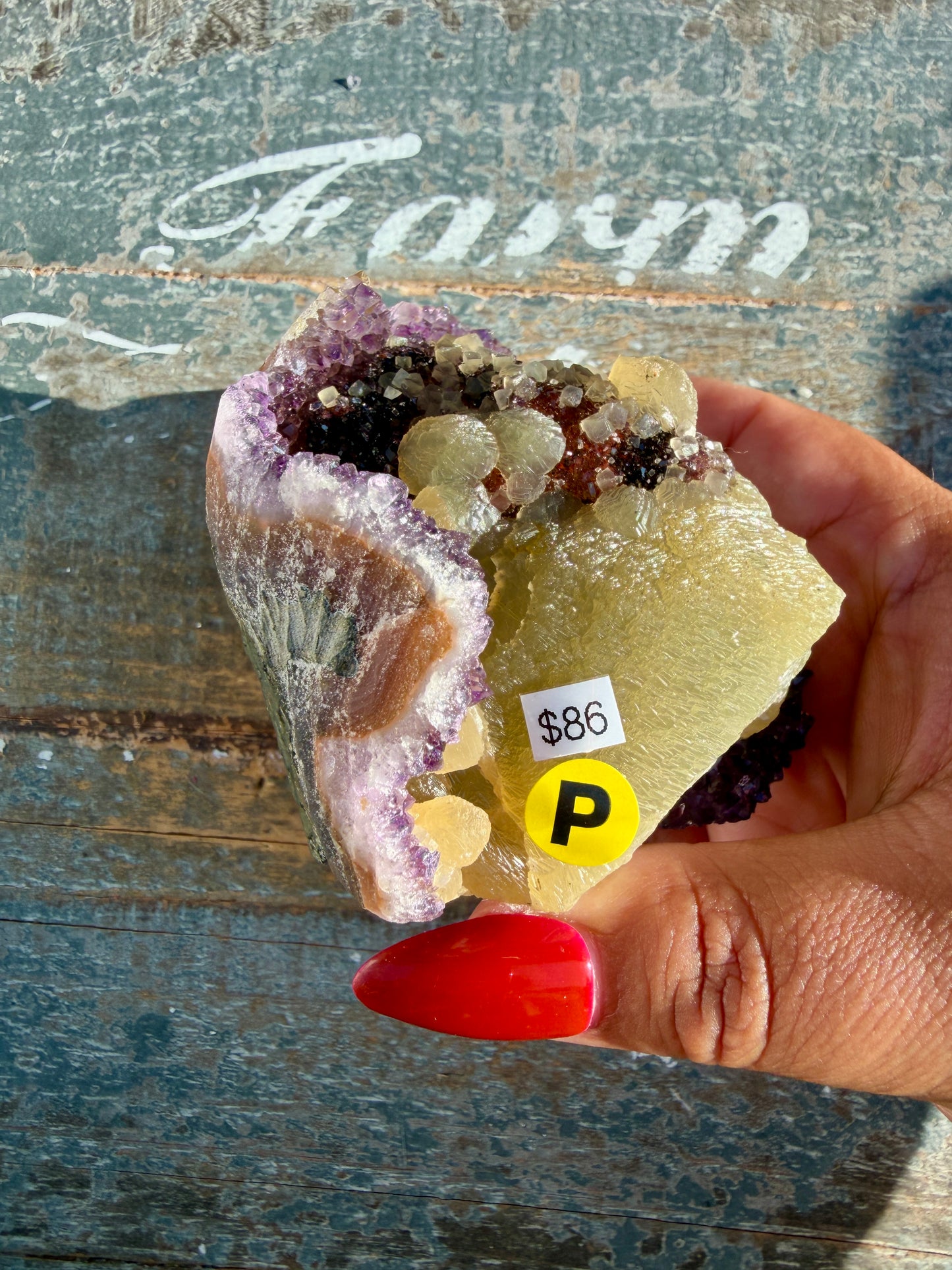 Gorgeous Uruguayan Amethyst + Calcite | Opt P (VIDEO IN LISTING)