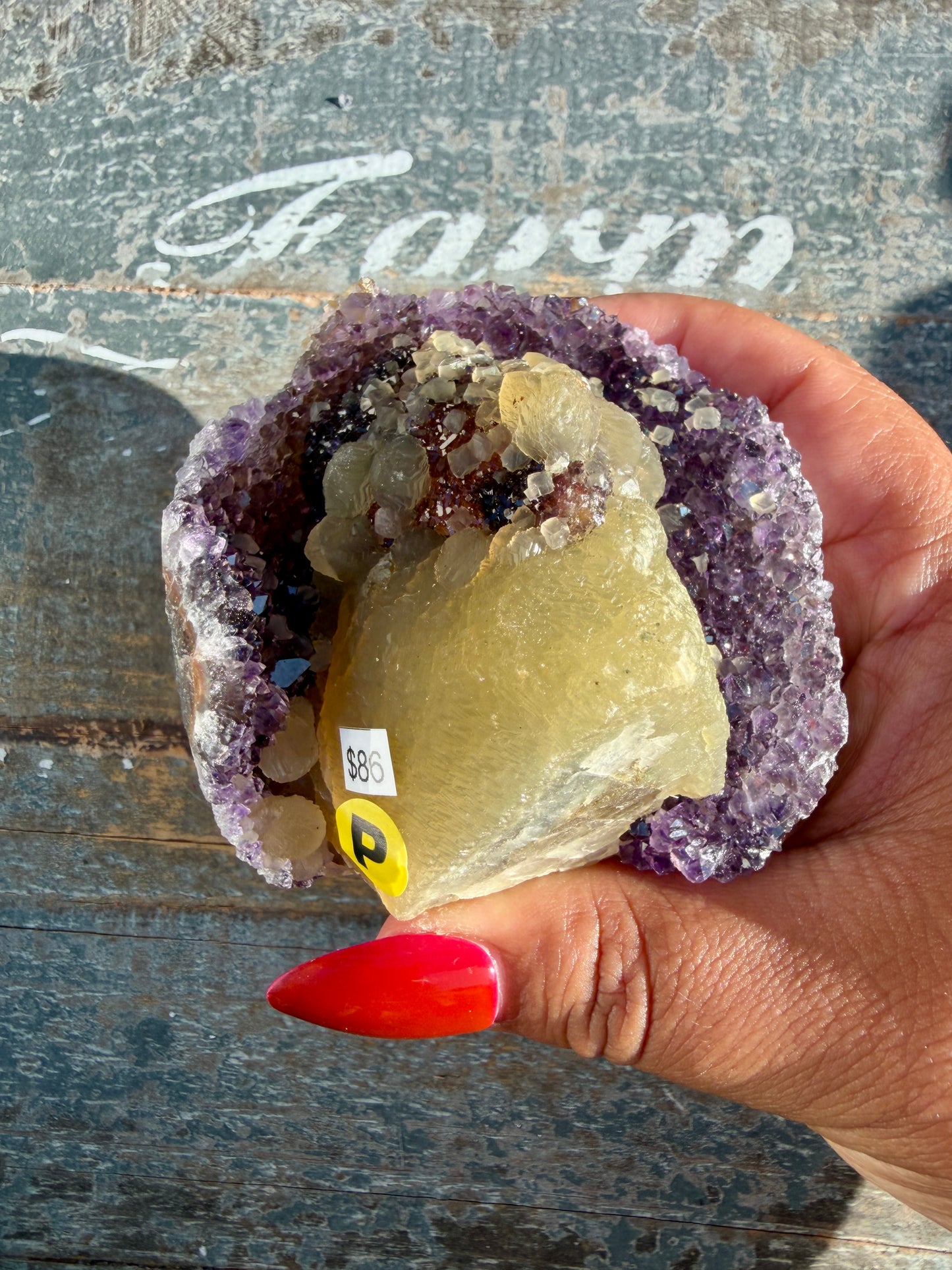 Gorgeous Uruguayan Amethyst + Calcite | Opt P (VIDEO IN LISTING)