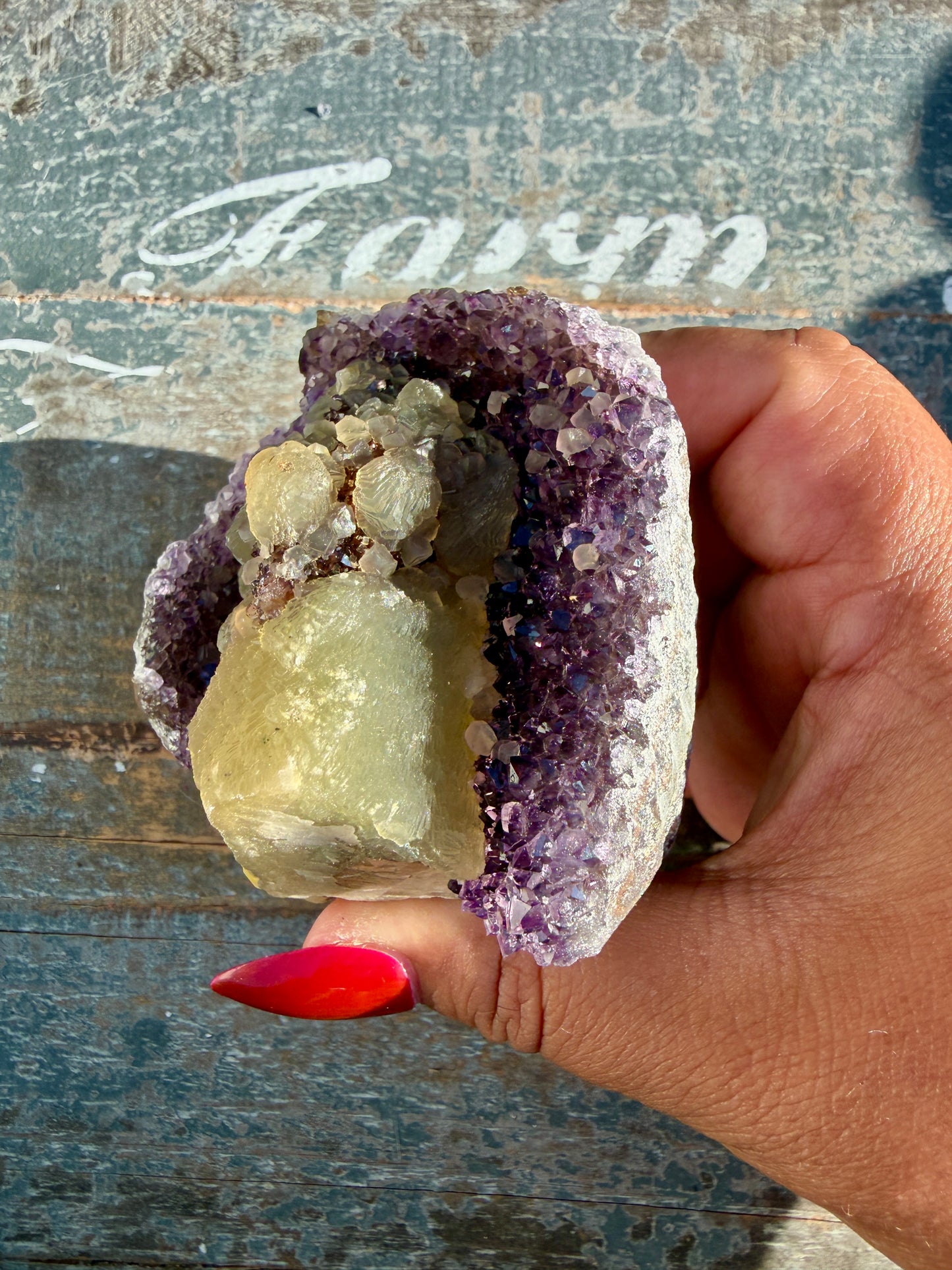 Gorgeous Uruguayan Amethyst + Calcite | Opt P (VIDEO IN LISTING)