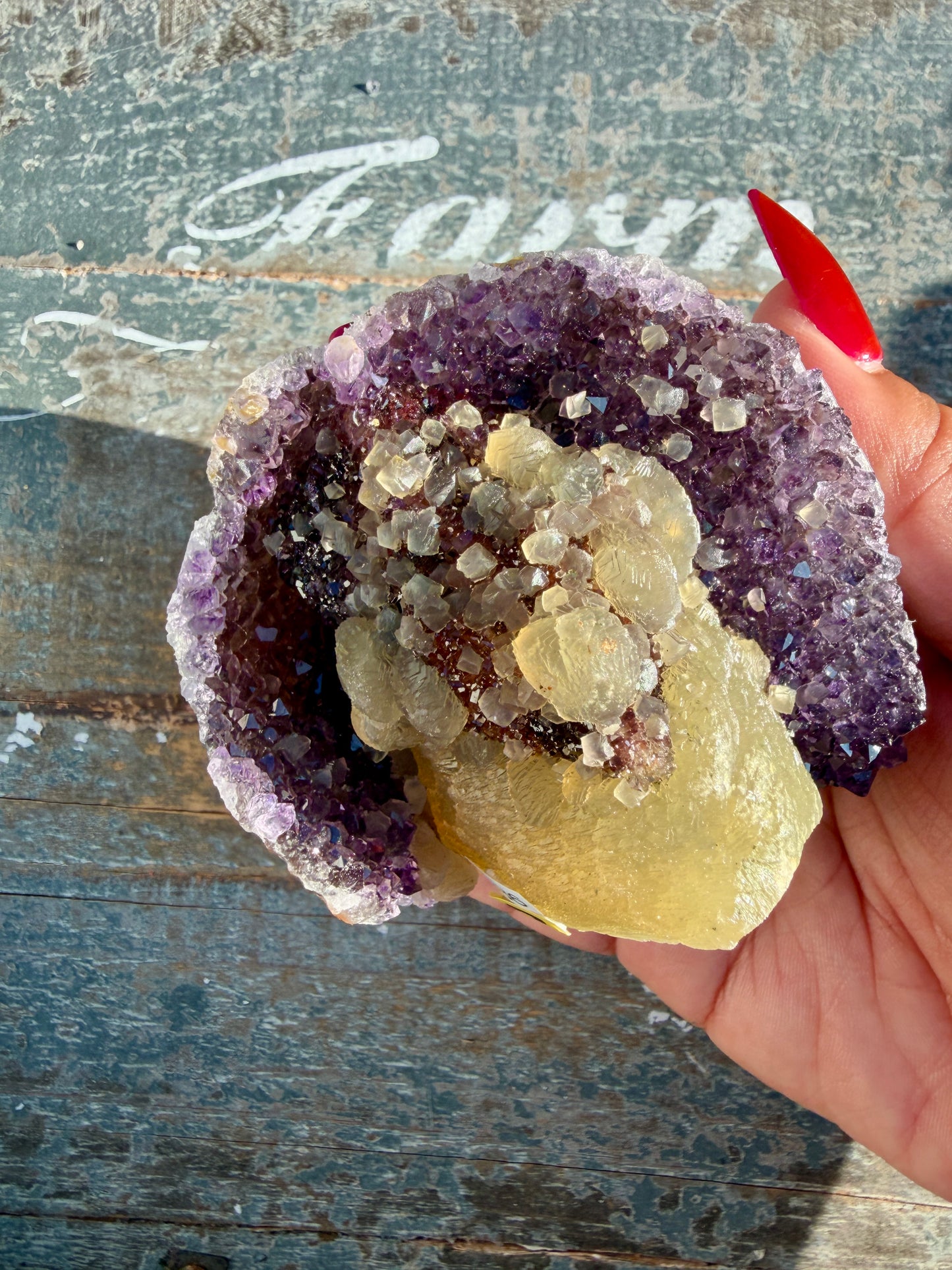 Gorgeous Uruguayan Amethyst + Calcite | Opt P (VIDEO IN LISTING)