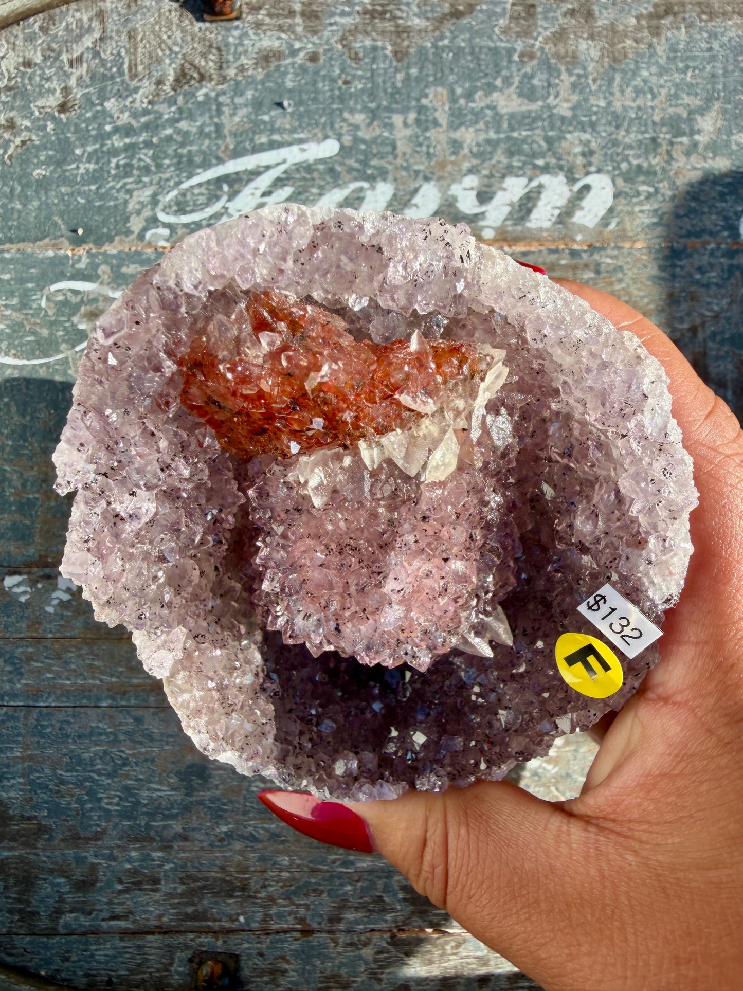 Gorgeous Uruguayan Amethyst + Calcite | Opt F (VIDEO IN LISTING)