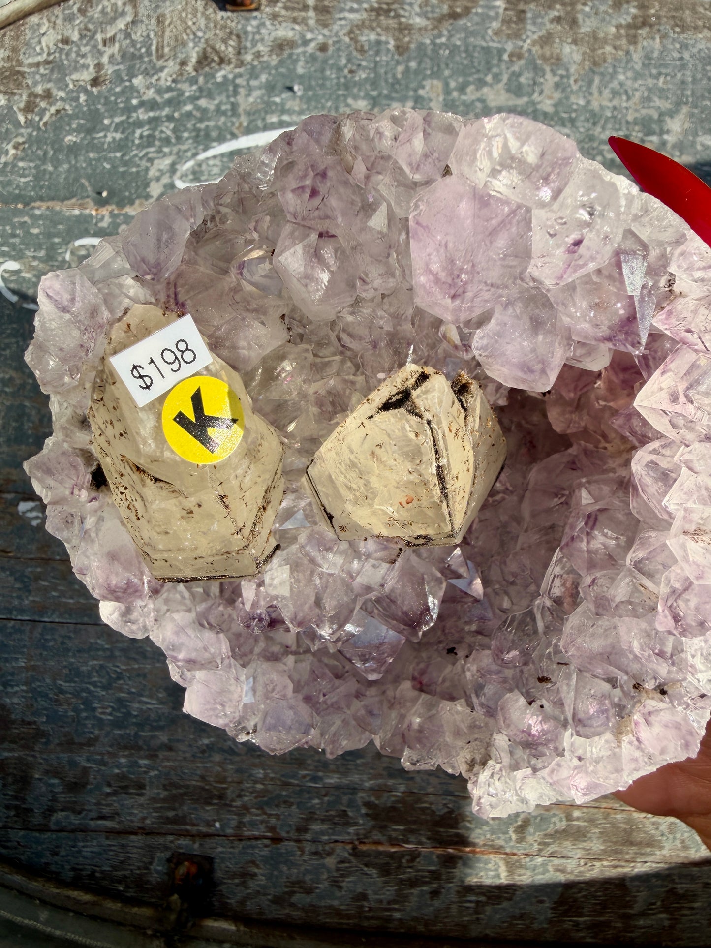 Gorgeous Uruguayan Amethyst + Calcite | Opt K (VIDEO IN LISTING)